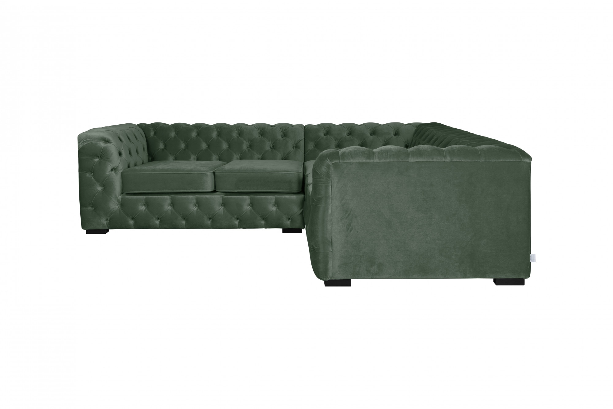 Guido Maria Kretschmer Home&Living Chesterfield-Sofa »KALINA L-Form«, hochwertige Chesterfield-Ausführung, sehr hochwertige Verarbeitung
