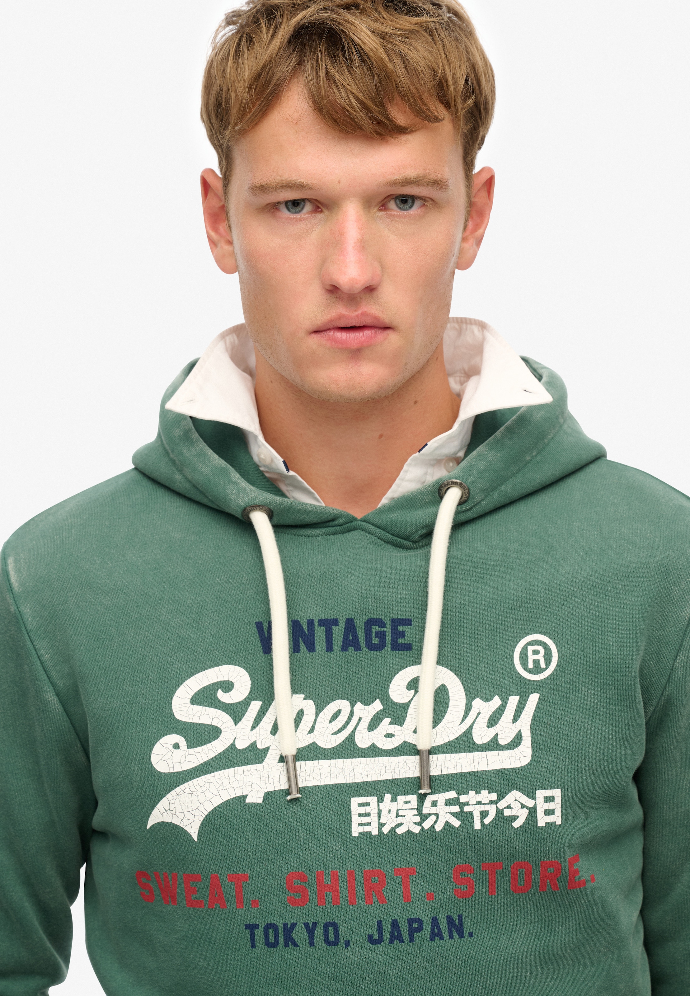 Superdry Kapuzensweatshirt »VL CALI RELAXED HOOD«