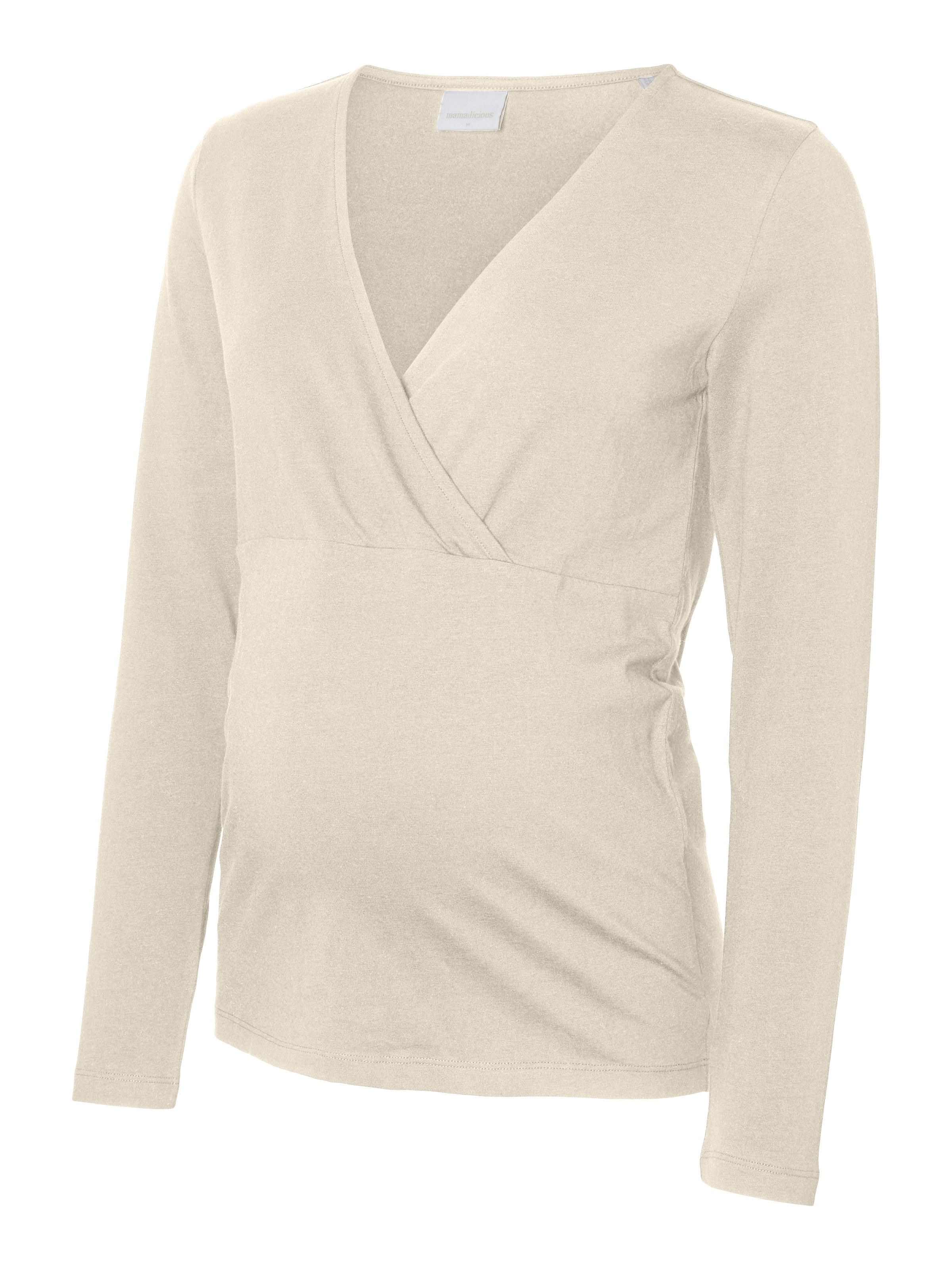 Mamalicious Umstandsshirt "MLKERRIE TESS LS JRS TOP 2-P NOOS", (Packung, 2 günstig online kaufen