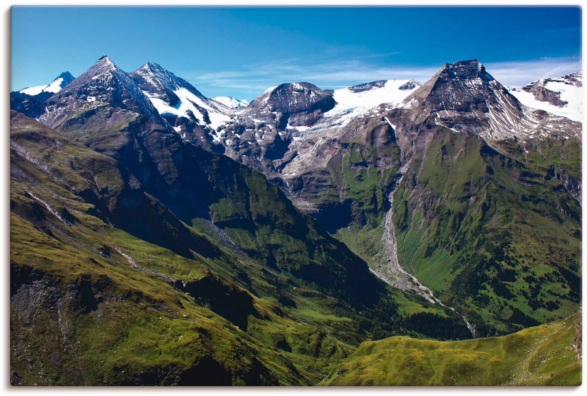 Artland Wandbild "Berge rund um den Großglockner" Berge 1 Stk. tlg. als Lei günstig online kaufen