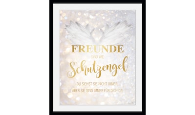 queence Bild »Freunde sind wie Schutzengel«, Sprüche & Texte, (1 St.) kaufen