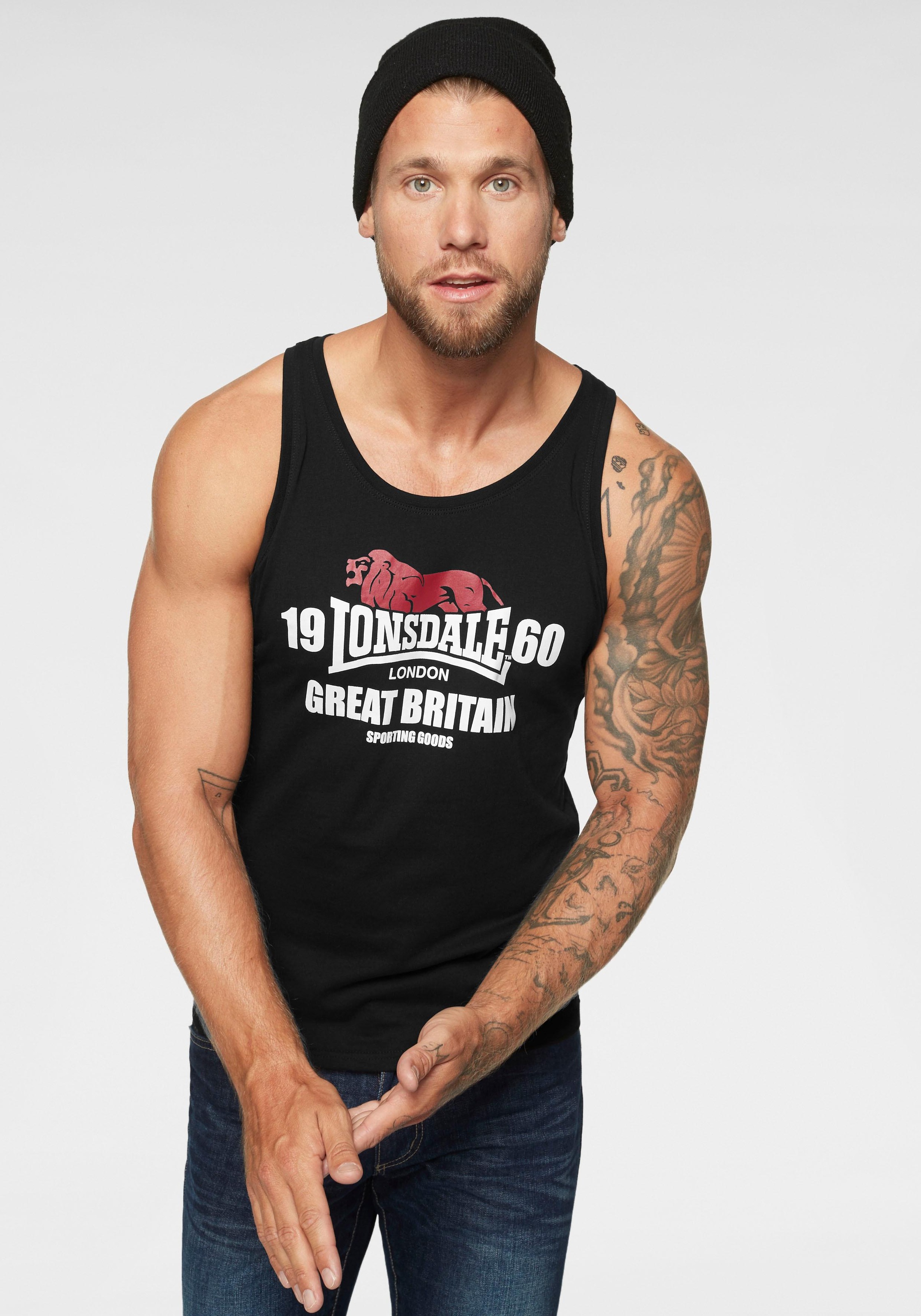 Thumbnail - Lonsdale Tanktop "BIGGIN" Packung, 2er-Pack, 2 Stk.