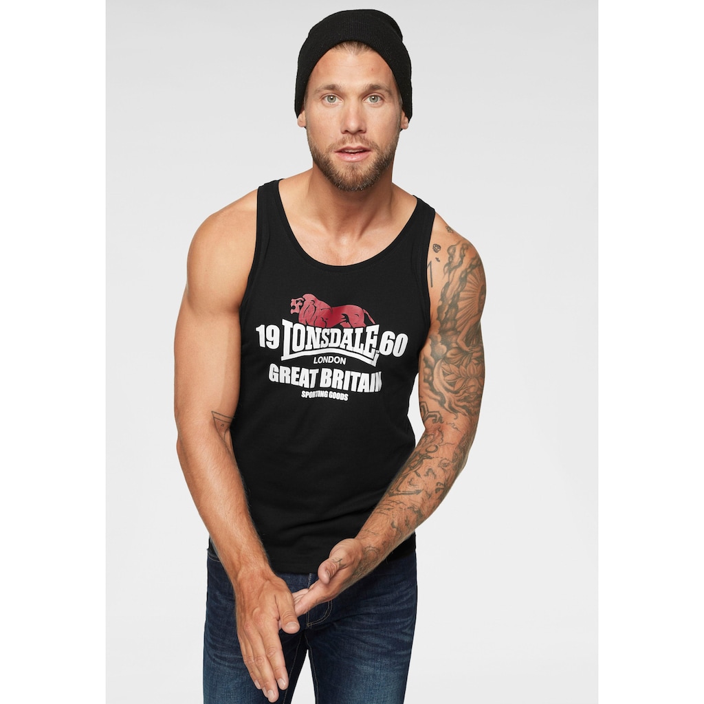 Lonsdale Tanktop, (Packung, 2 tlg., 2er-Pack)