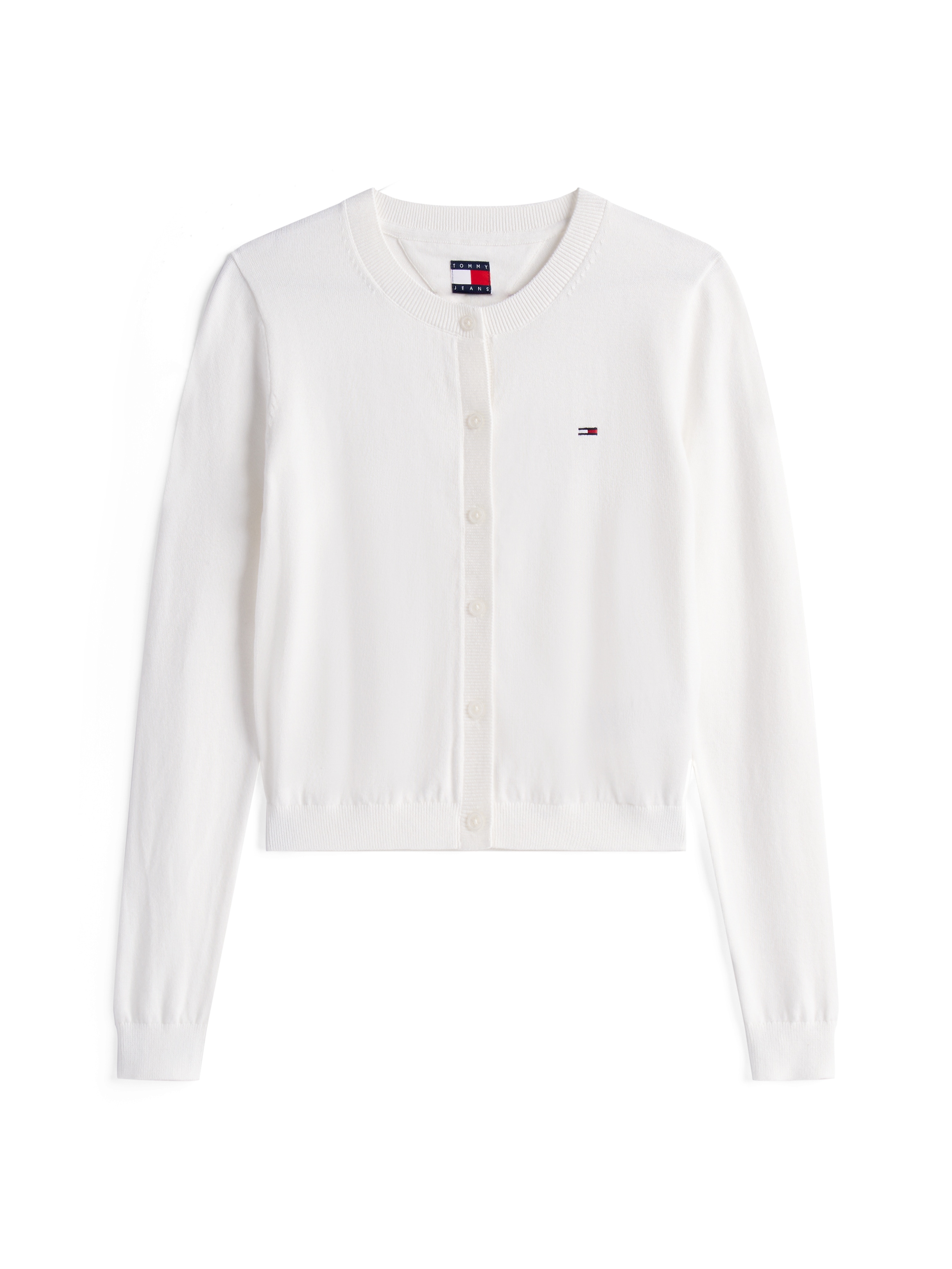 Tommy Jeans Strickjacke »TJW ESSENTIAL CREW NECK CARDIGAN«