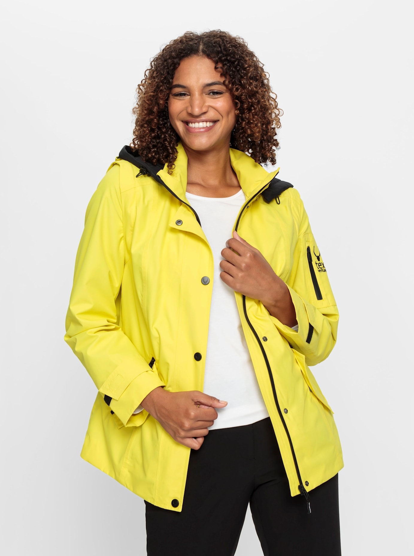 Casual Looks Funktionsjacke, mit Kapuze