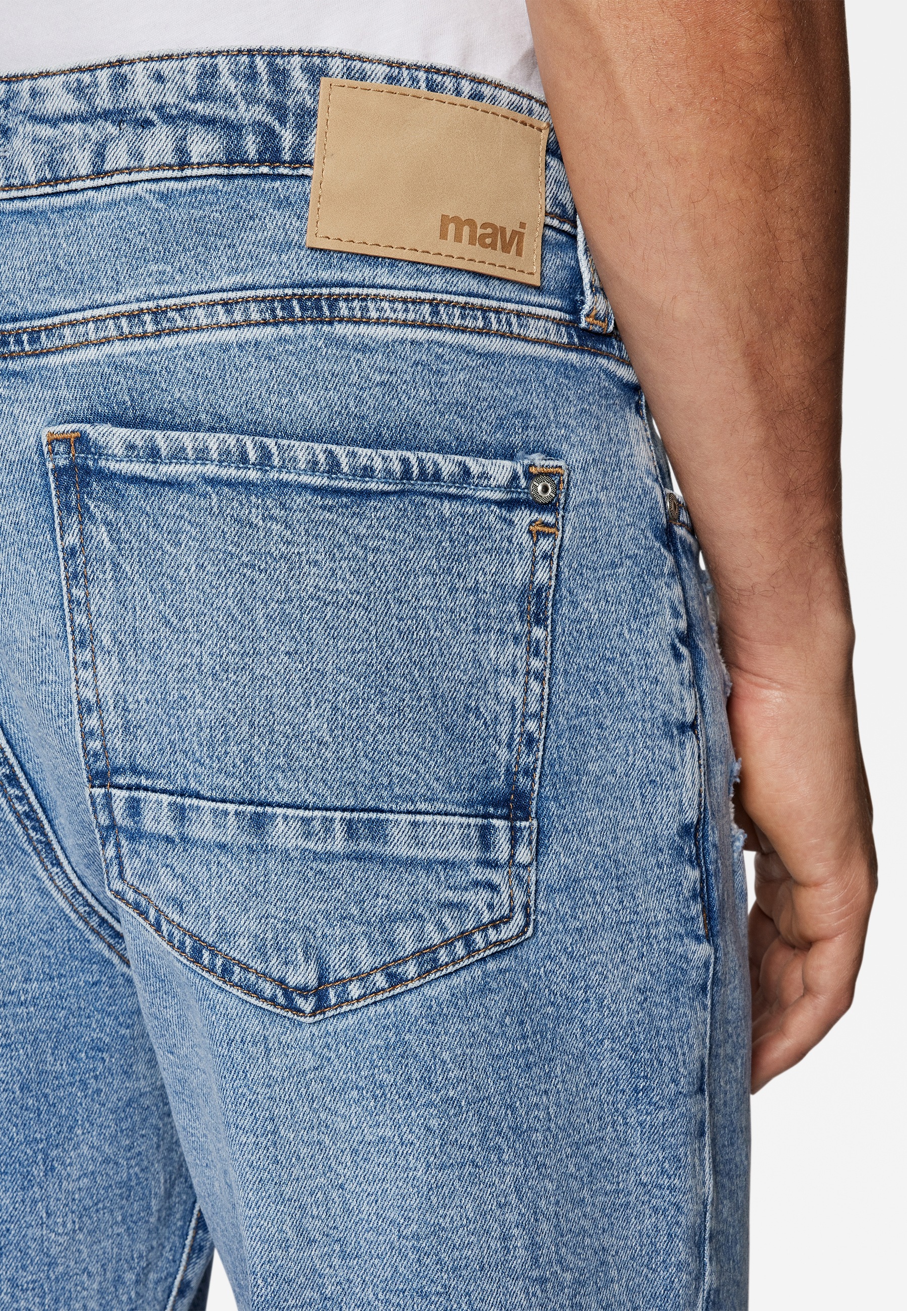 Mavi Loose-fit-Jeans »LISBON«, Loose Straight Jeans