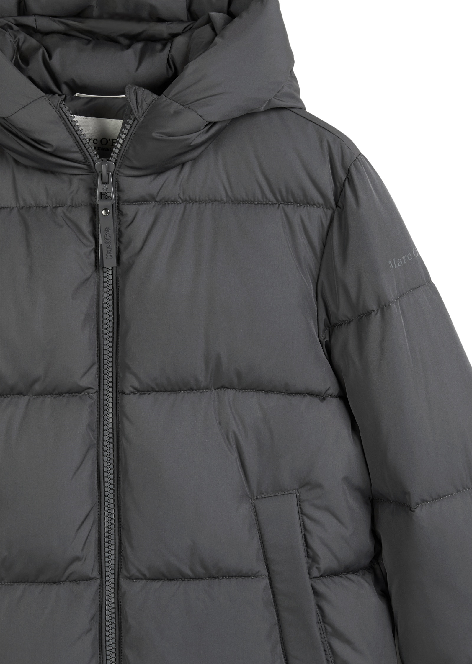 Marc O'Polo Outdoorjacke »aus recyceltem Polyester«, mit Kapuze