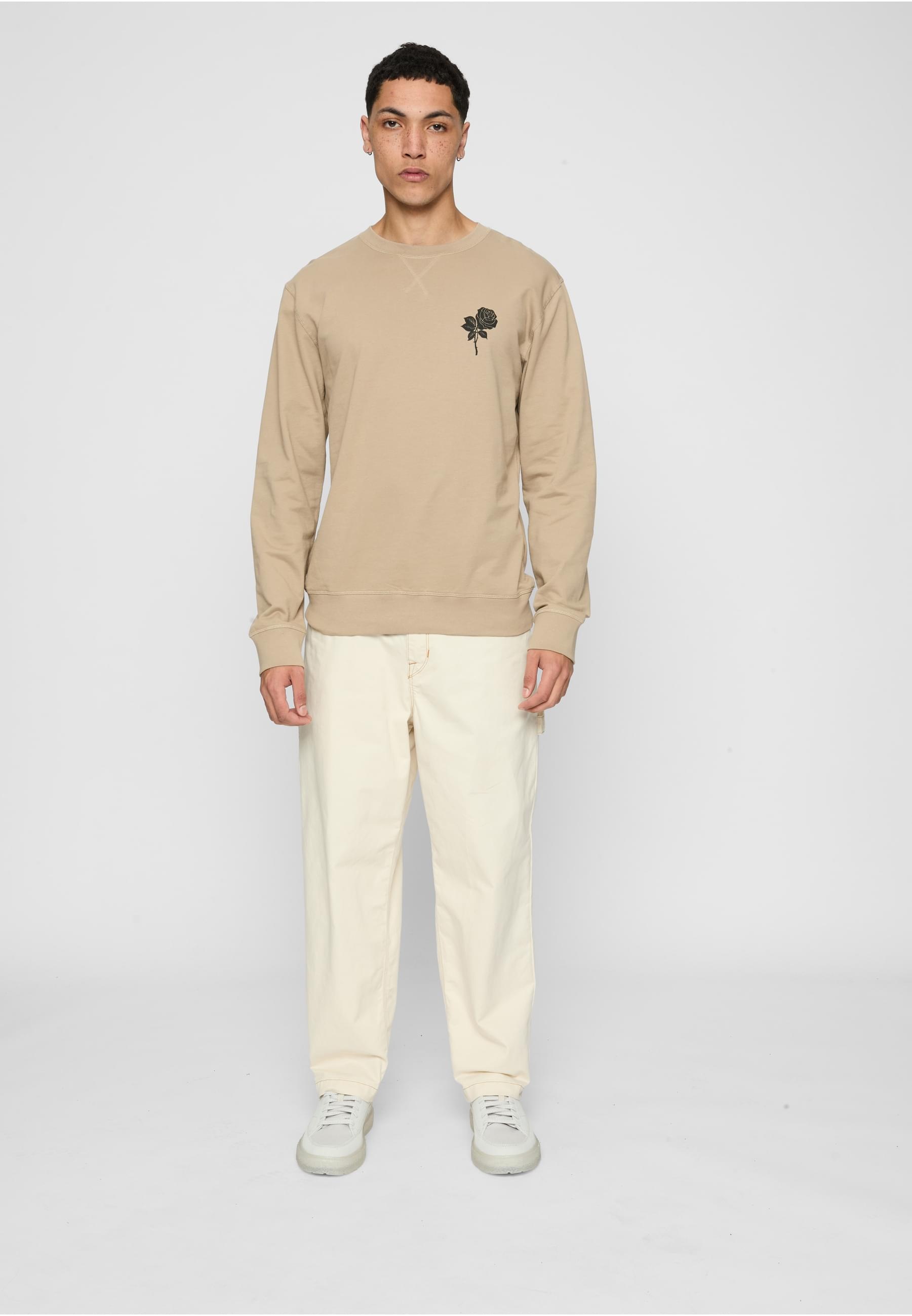 MisterTee Rundhalspullover »MisterTee Herren Wasted Youth Crewneck«, (1 tlg.)