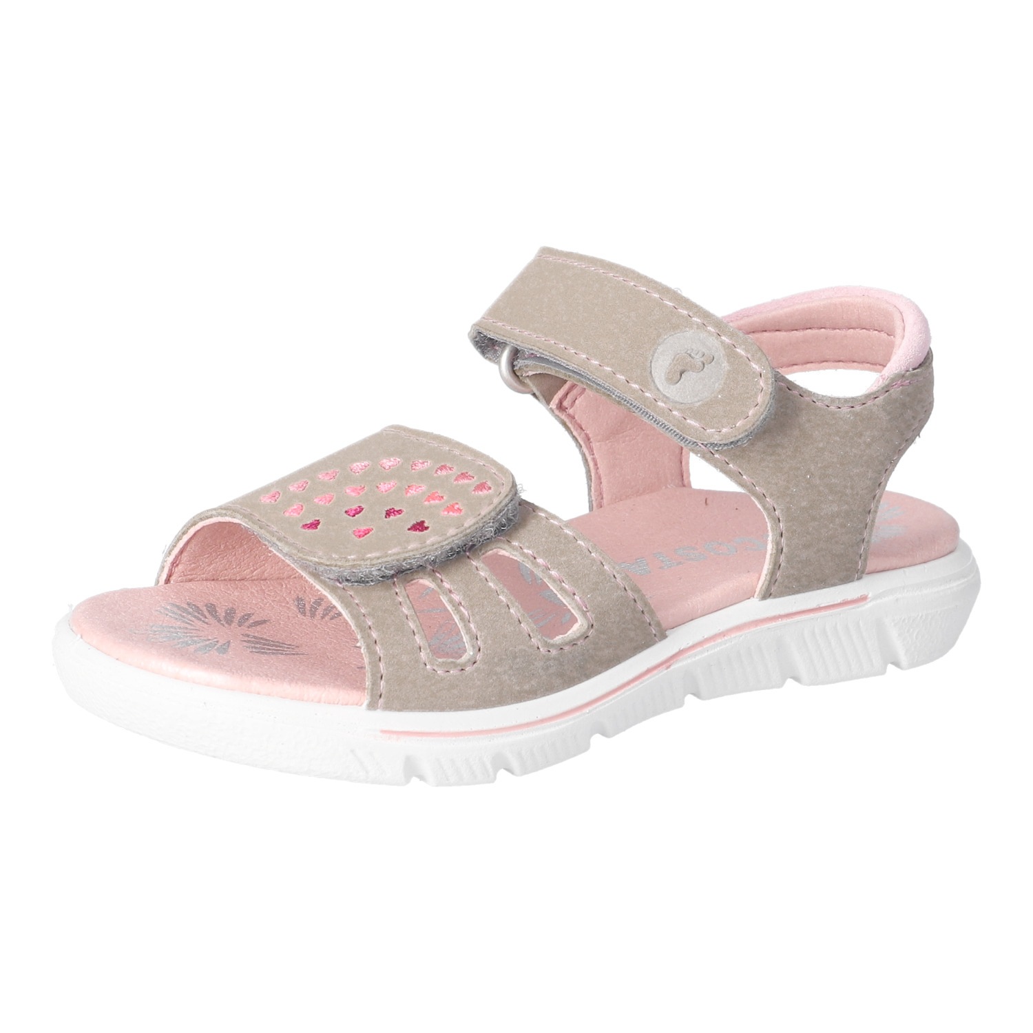 Ricosta Sandale »Sarah«  Sommerschuh mit Stickerei, Größenschablone zum Download