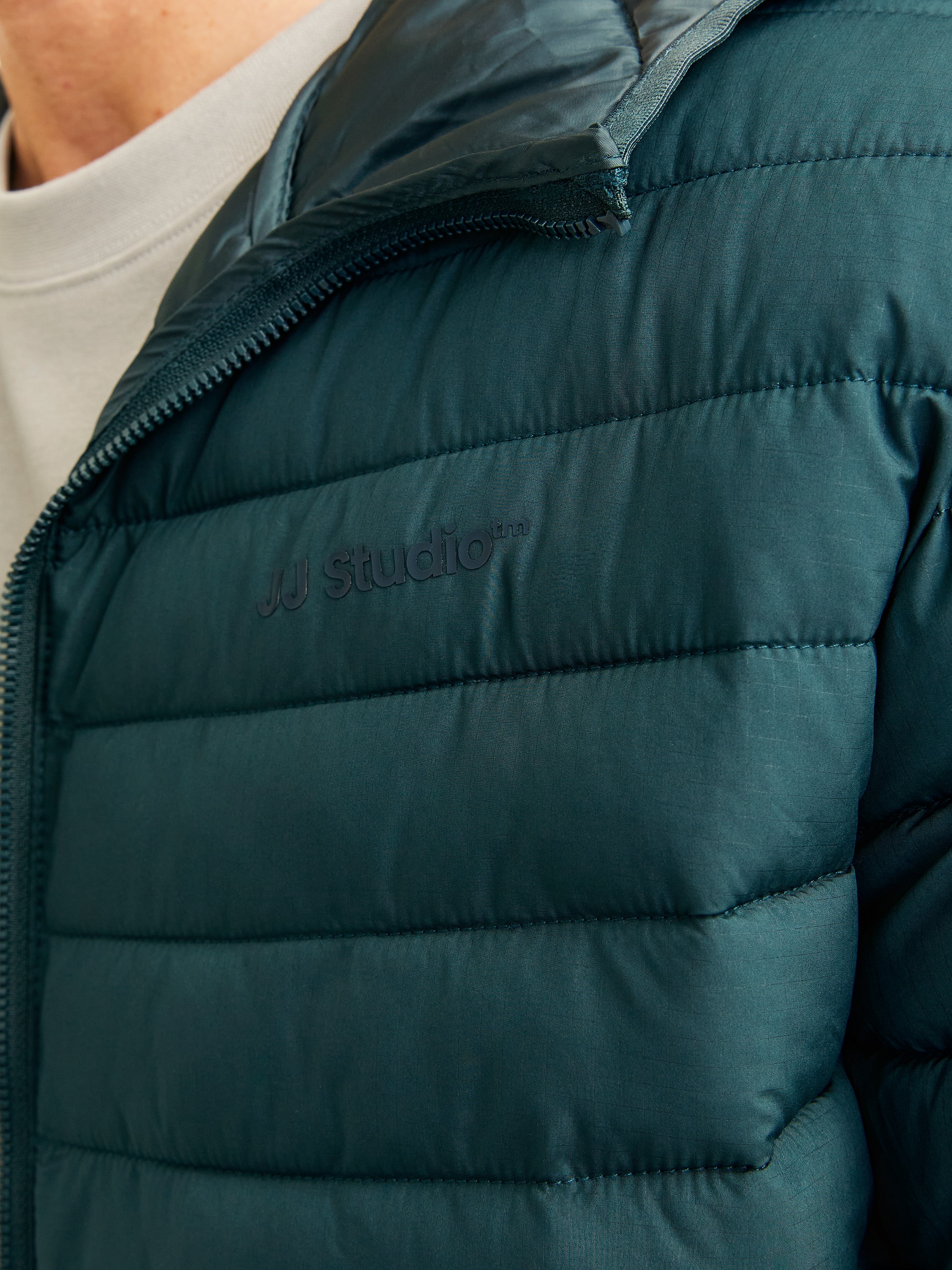 Jack & Jones Steppjacke »JJESTATE PACKABLE PUFFER HOOD NOOS«, mit Kapuze, mit Kapuze