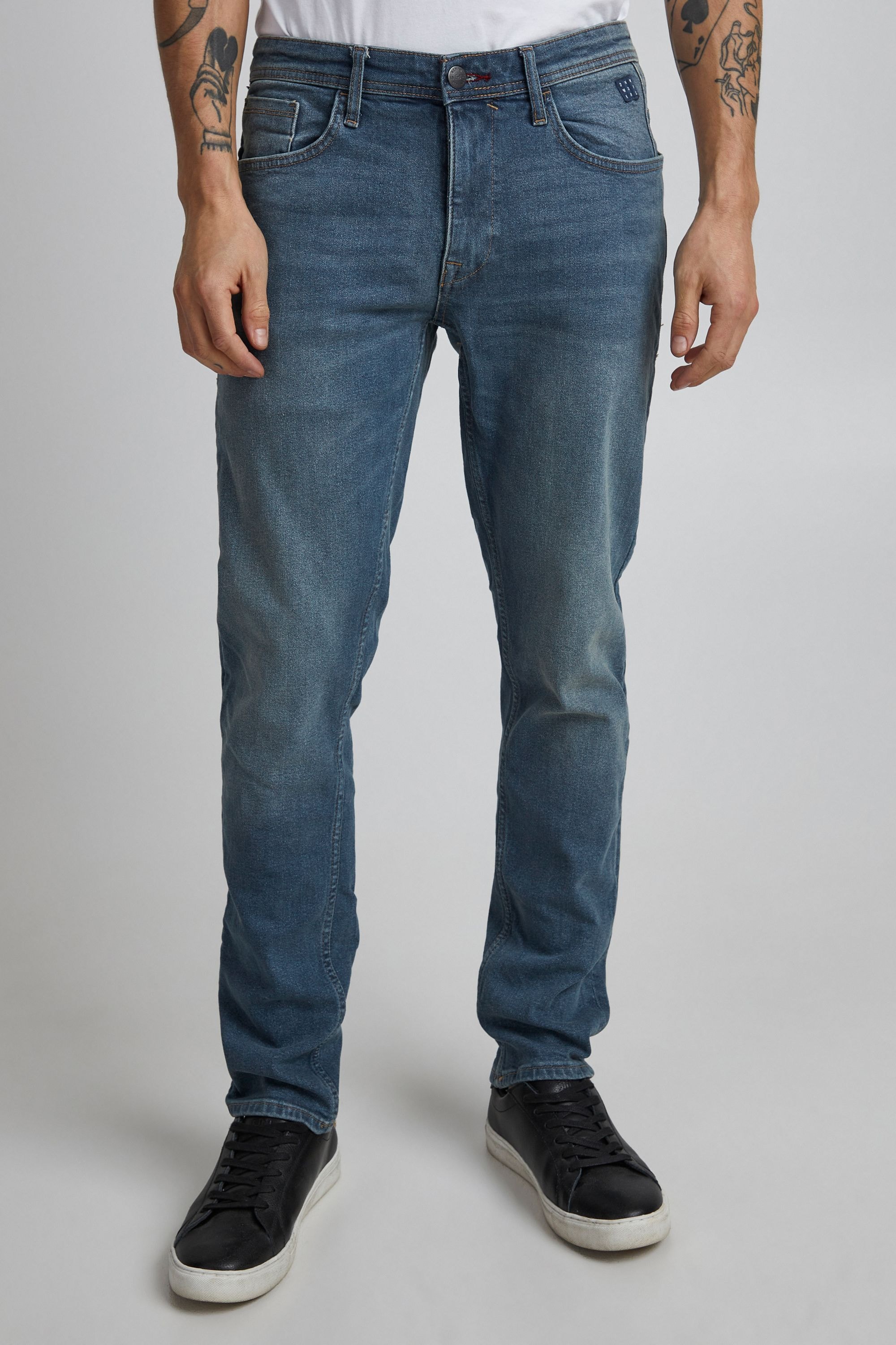 Blend 5-Pocket-Hose "BHTwister" Stilvolle Regular-Fit-Jeans günstig online kaufen
