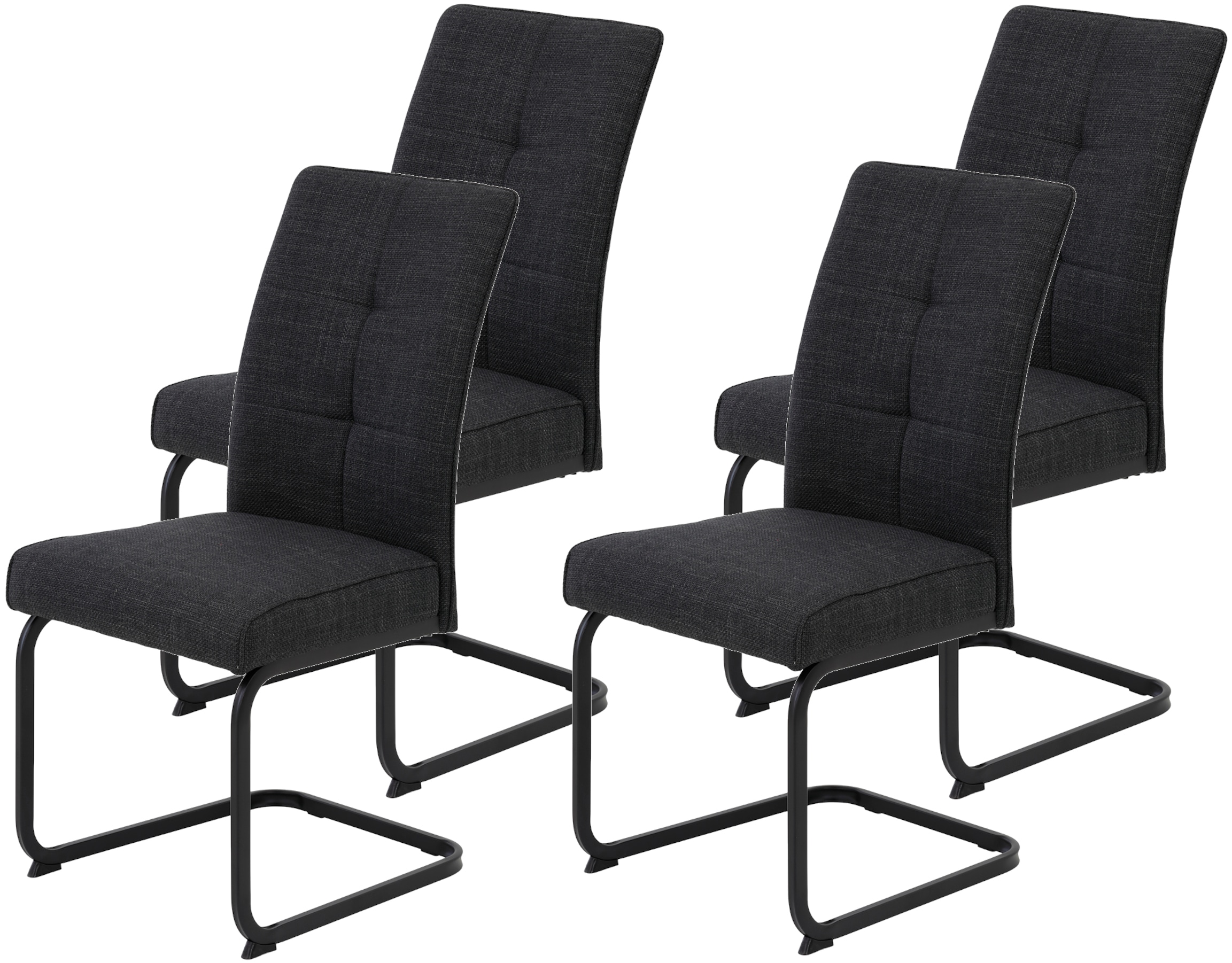 HELA Freischwinger "Freischwinger TOLEDO mit Komfortsitz, gepolstert, Bezug günstig online kaufen