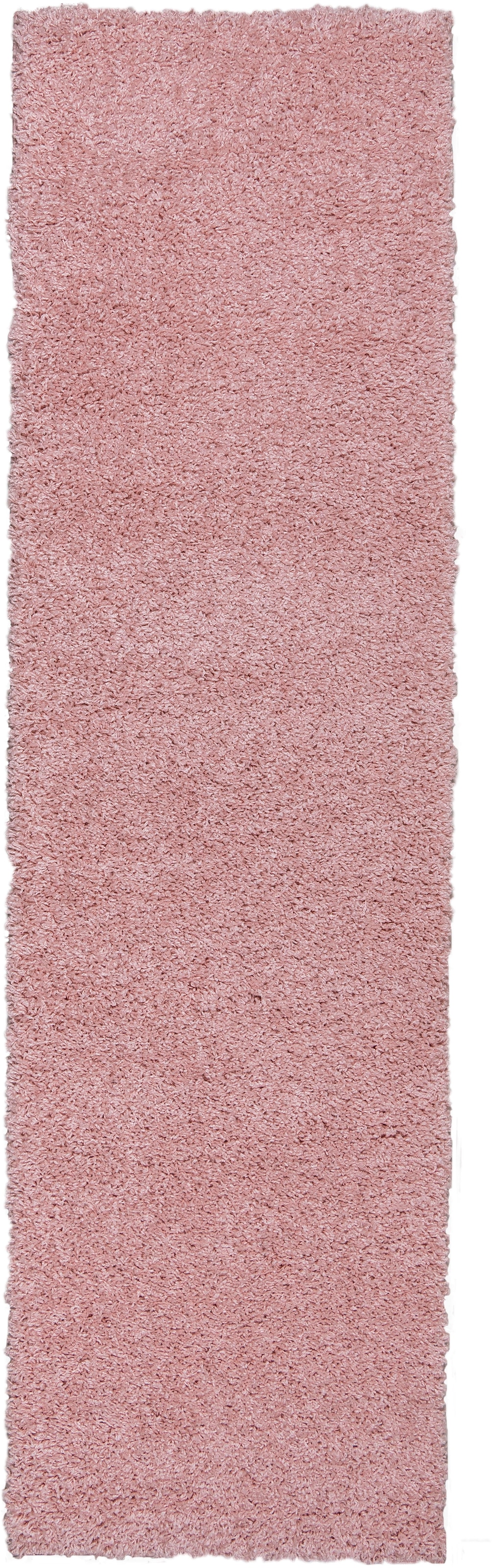 Bruno Banani Läufer »Shaggy Soft«, rechteckig, 30 mm Höhe, Läufer, Brücke, gewebt, Uni-Farben, besonders weich