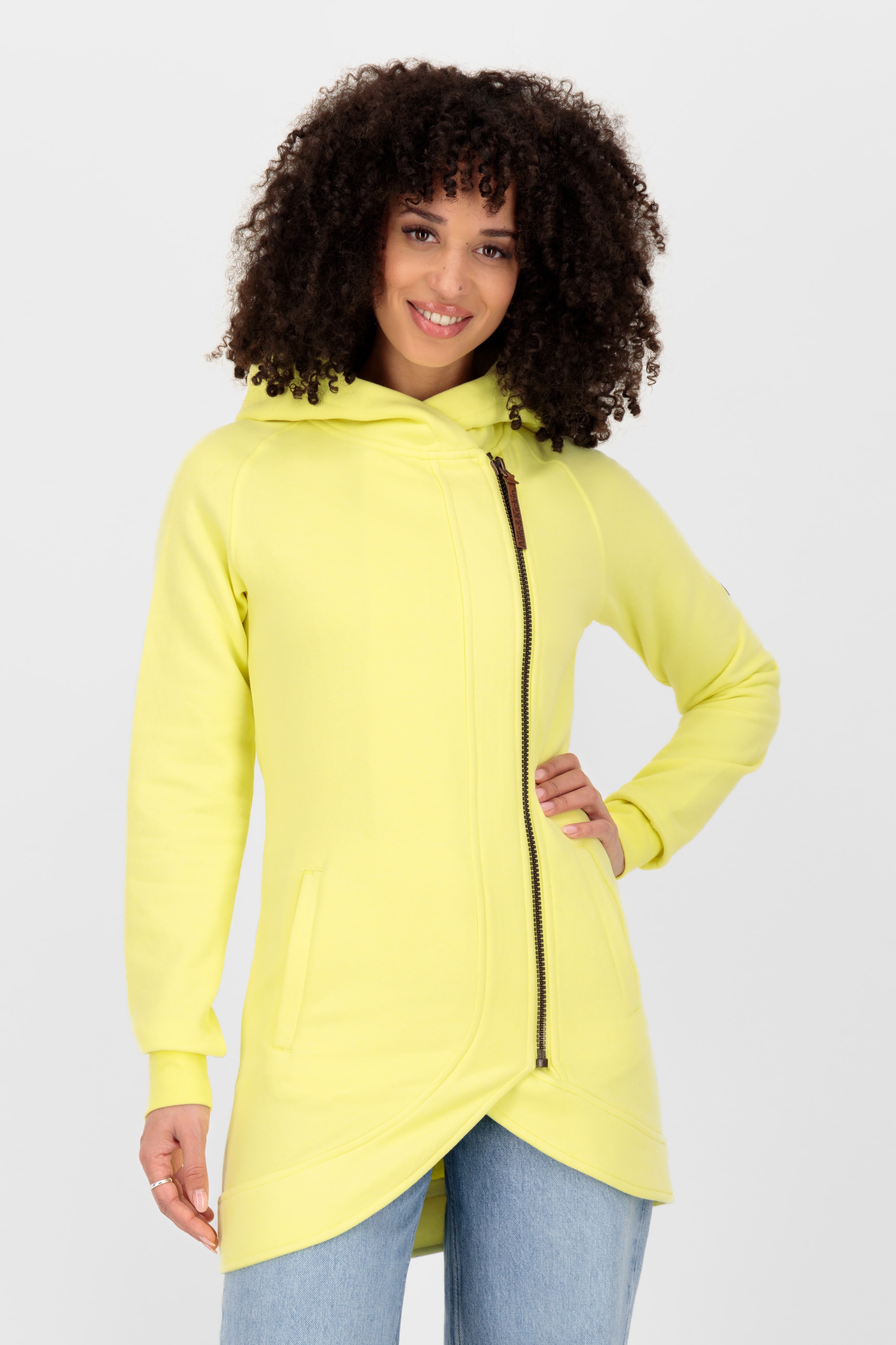 Alife & Kickin Kapuzensweatjacke »BibianeAK A Sweat Jacket Damen Kapuzensweatjacke, Jacke«