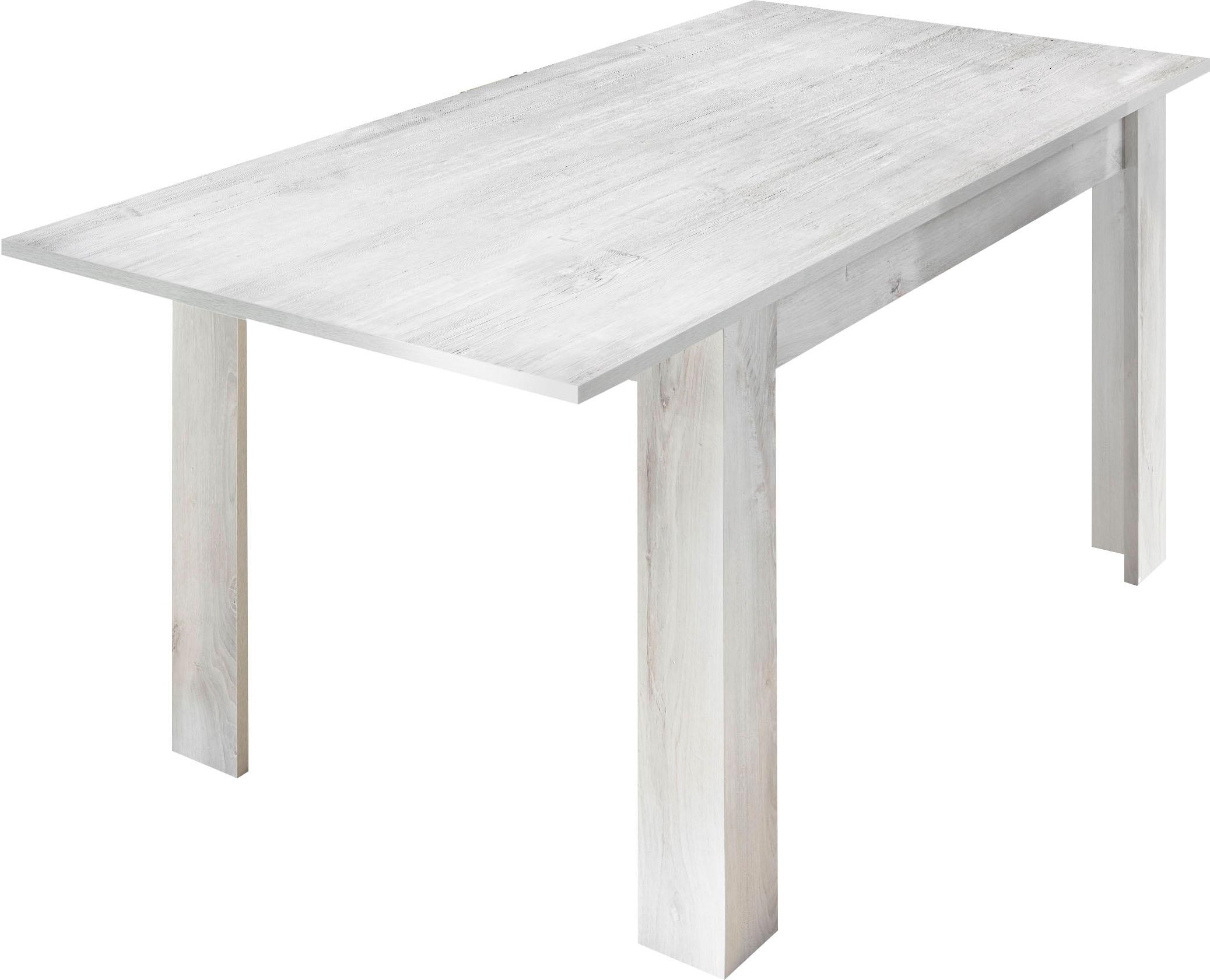 Thumbnail - Home affaire Esstisch "Urbino" Breite 137 mit Ansteckplatte