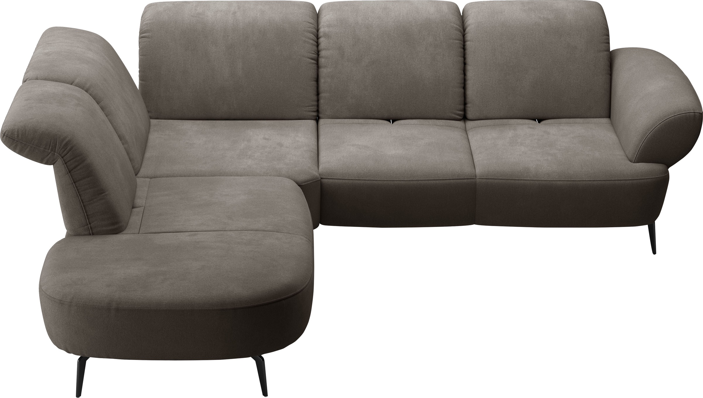 sit&more Ecksofa "Dance", inkl.System Click&Seat und Sitztiefenverstellung günstig online kaufen
