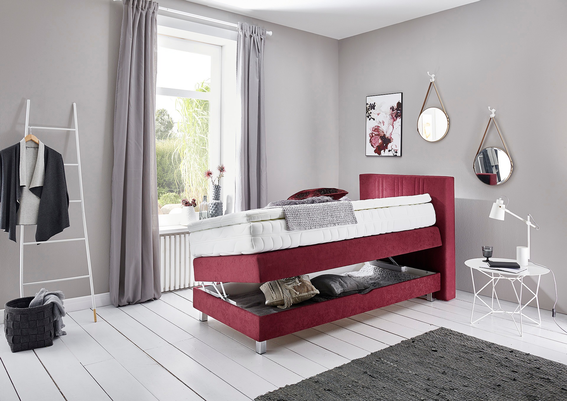 Thumbnail - Westfalia Schlafkomfort Boxspringbett, wahlweise mit Bettkasten und Topper