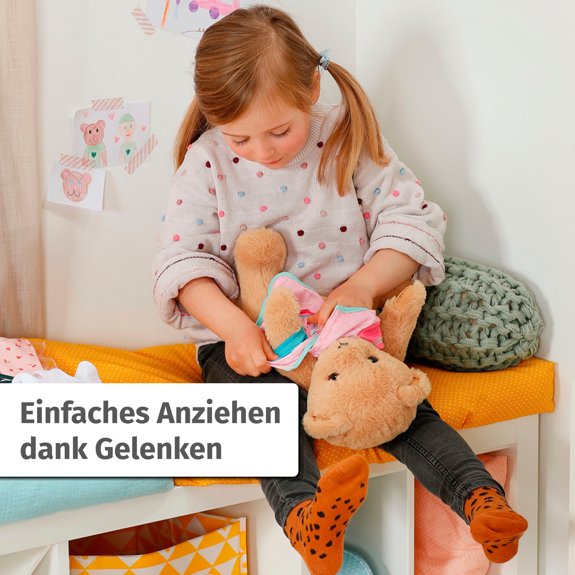 Baby Born Plüschfigur »Singender Teddy, Deutsch«