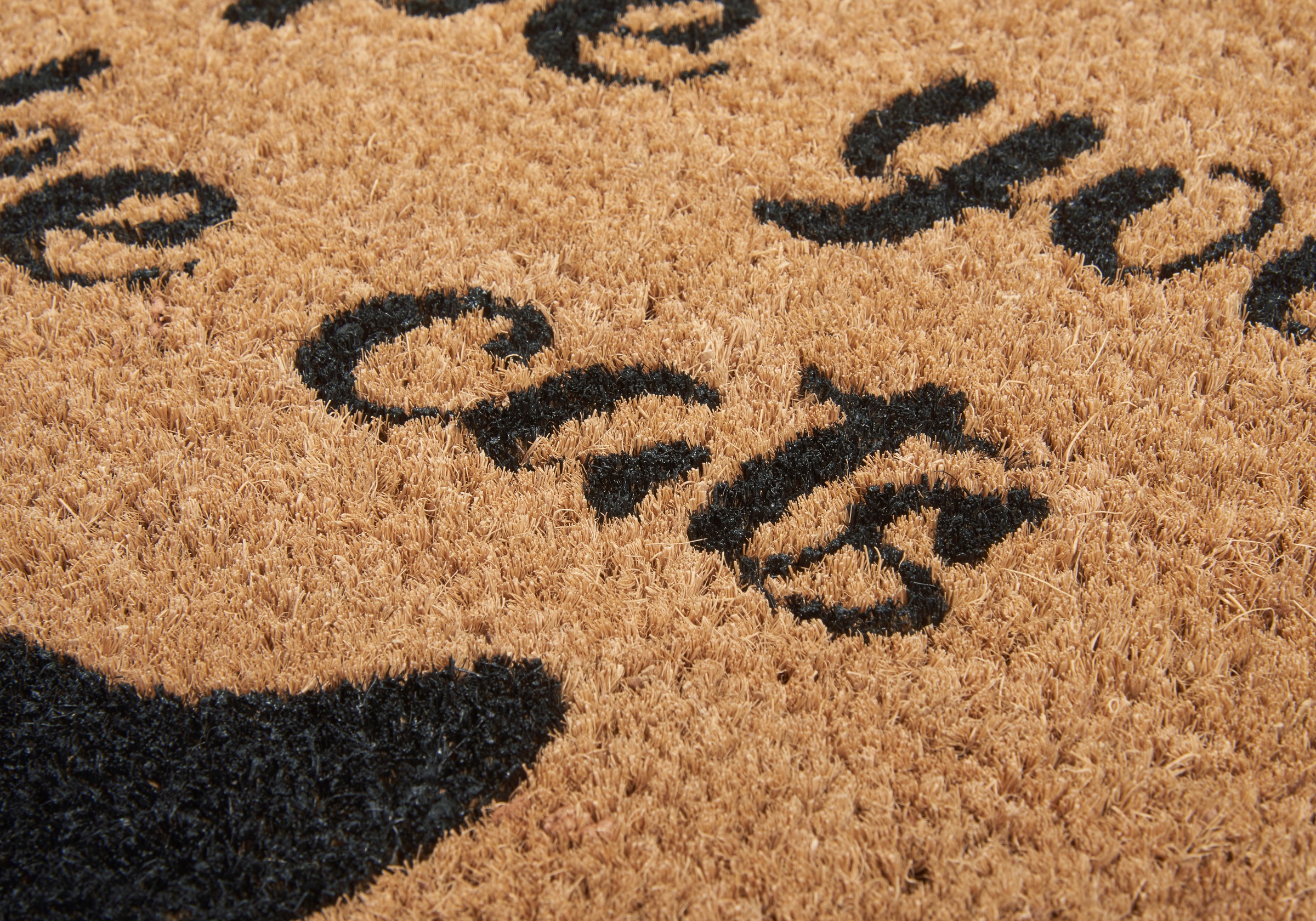 HANSE Home Fußmatte »Mix Mats Kokos Cat Fan, Türmatte«, rechteckig, 15 mm Höhe, Kokos, Schmutzfangmatte, Outdoor, Rutschfest, Innen, Kokosmatte, Flur