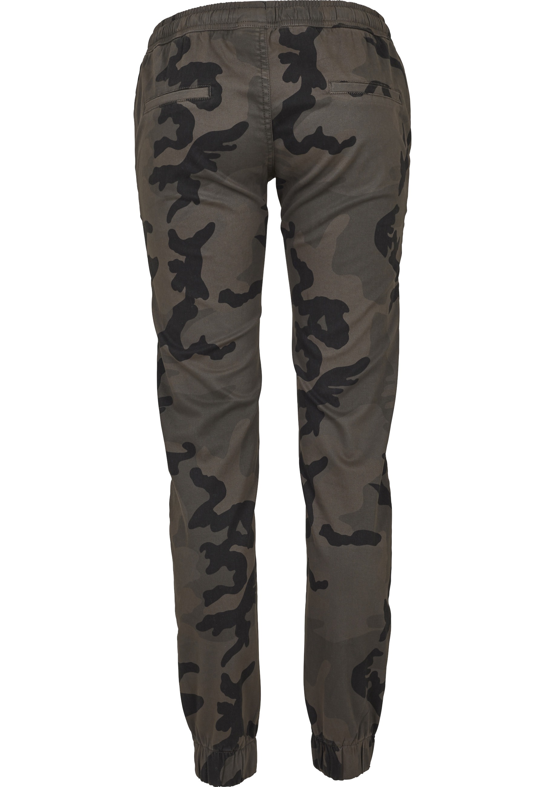 URBAN CLASSICS Cargohose "Urban Classics Damen Ladies Camo Jogging Pants" günstig online kaufen