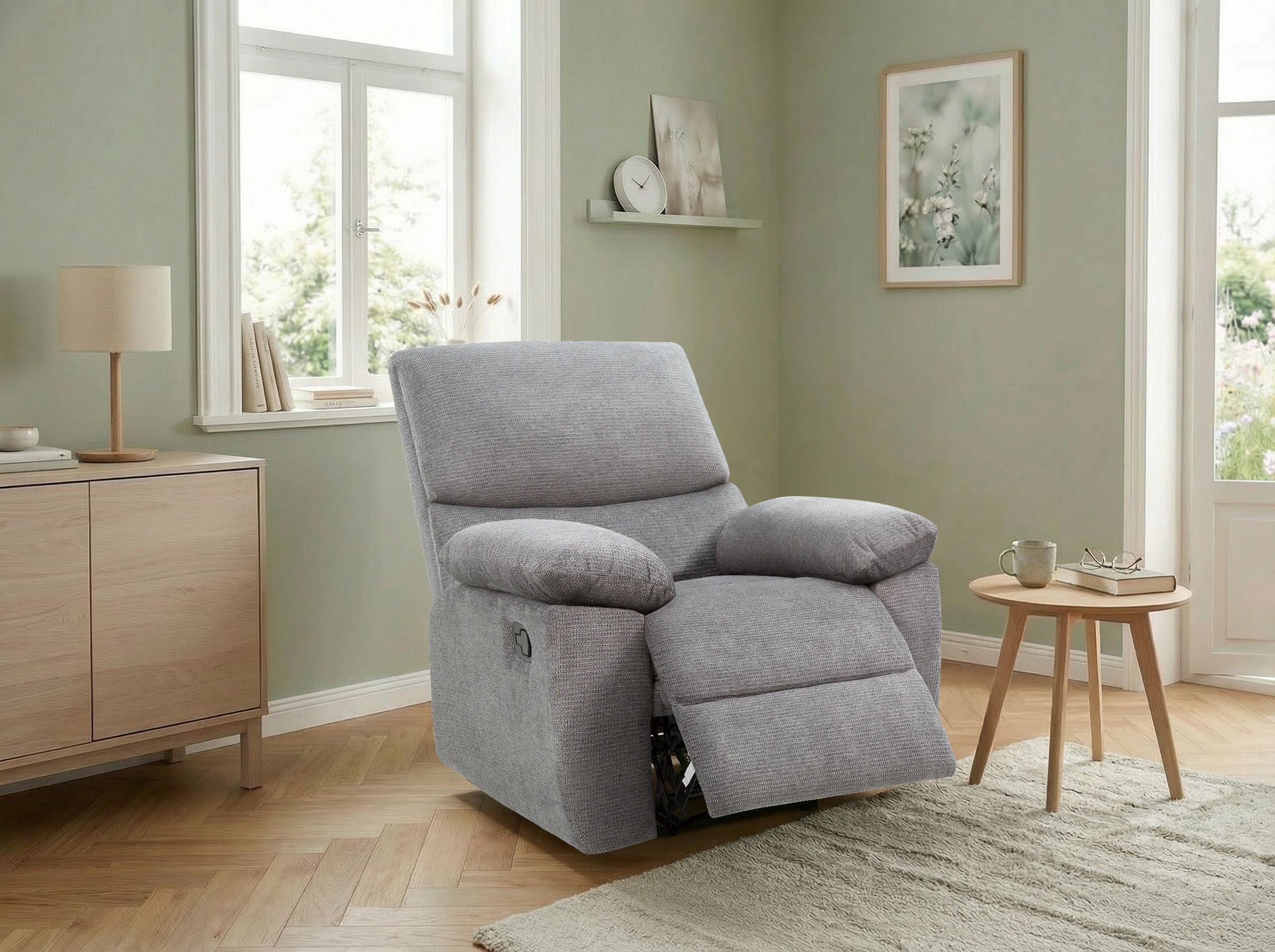 Home affaire Relaxsessel "LANNOY, TV-Sessel, elektr. o. manuelle Relaxfunkt günstig online kaufen