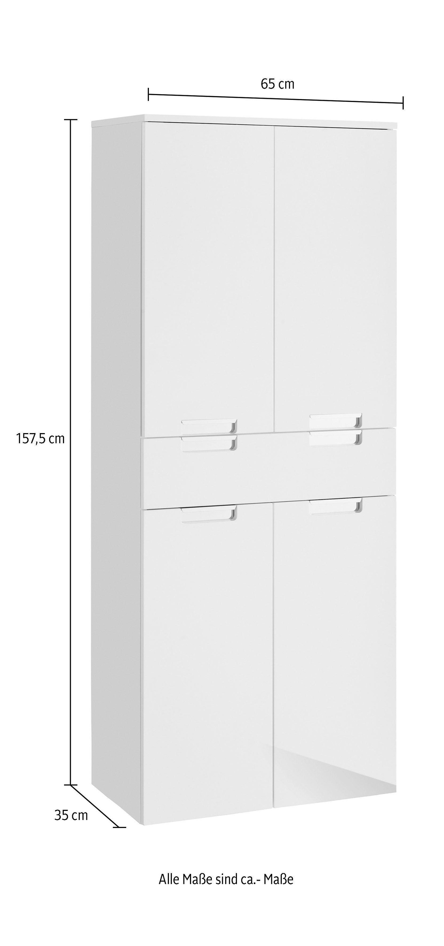 Schildmeyer Hochschrank »Mars«, Breite 65 cm