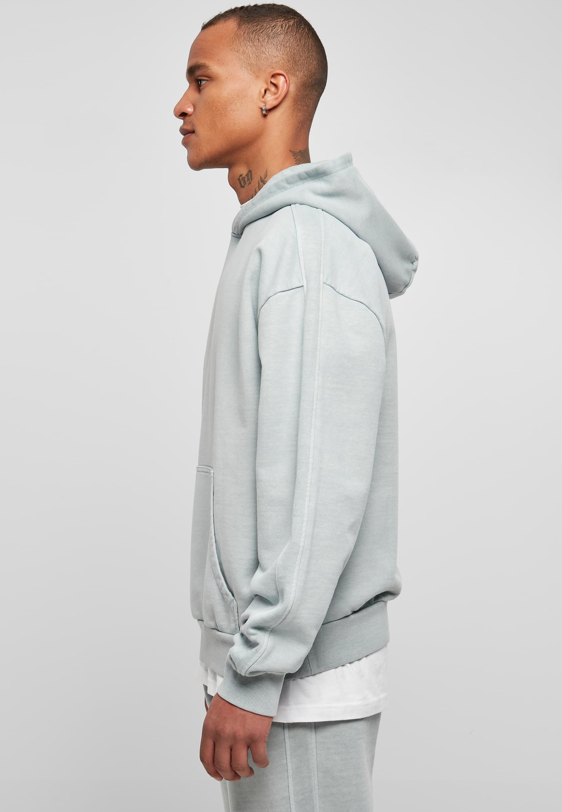 URBAN CLASSICS Kapuzensweatshirt »Urban Classics Herren Heavy Terry Garment Dye Hoody«, (1 tlg.)