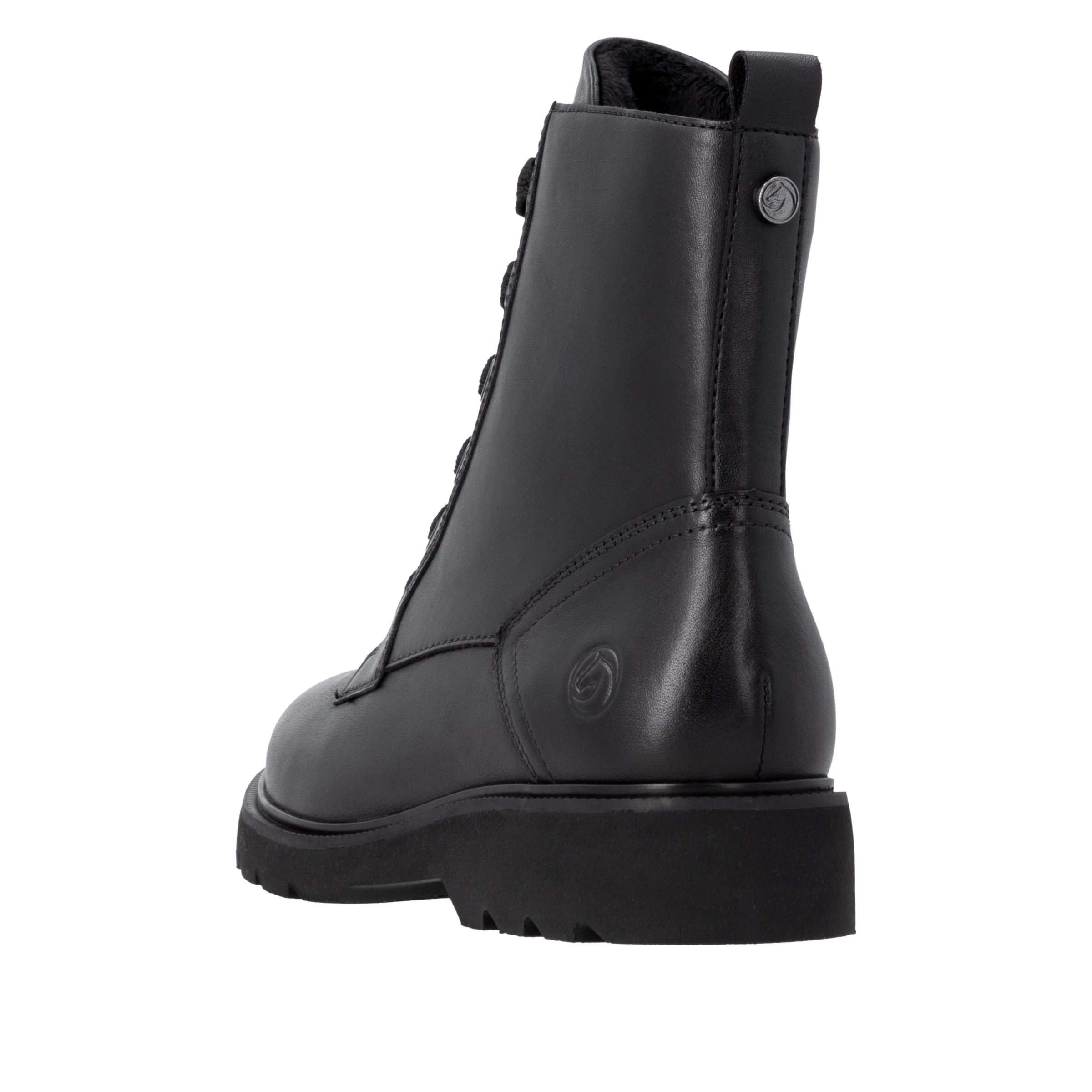 Remonte Schnürboots  Schnürstiefelette, Profilsohle, Blockabsatz