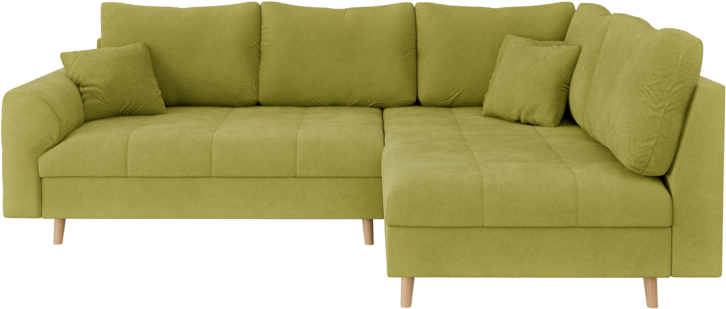 Home affaire Ecksofa "CHARRE L-Form mit Ottomane, Maße B/T/H: 231/161/81 cm günstig online kaufen