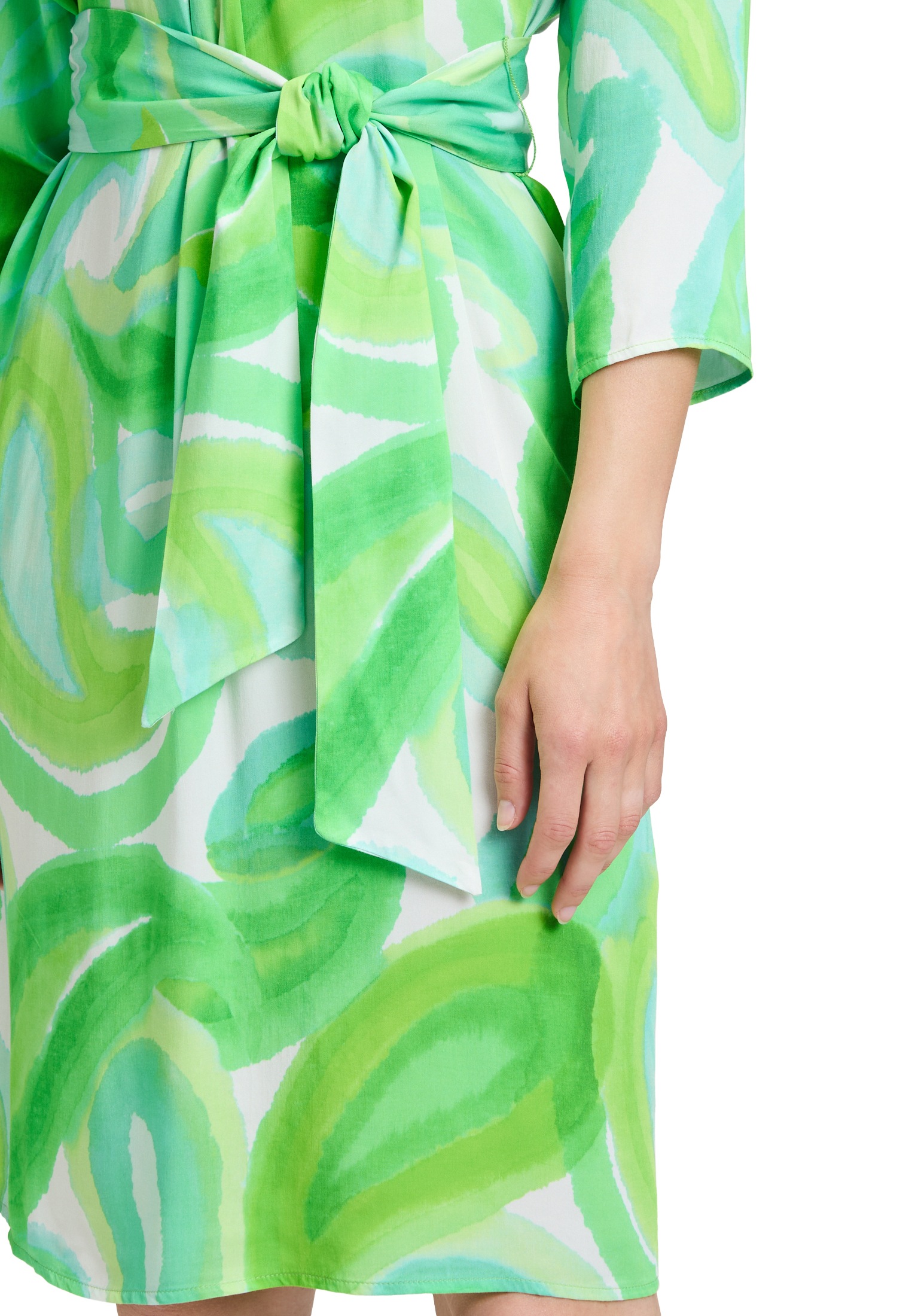 Betty Barclay Blusenkleid »Betty Barclay Damen Sommerkleid Blusenkleid mit Gürtel«, Druck