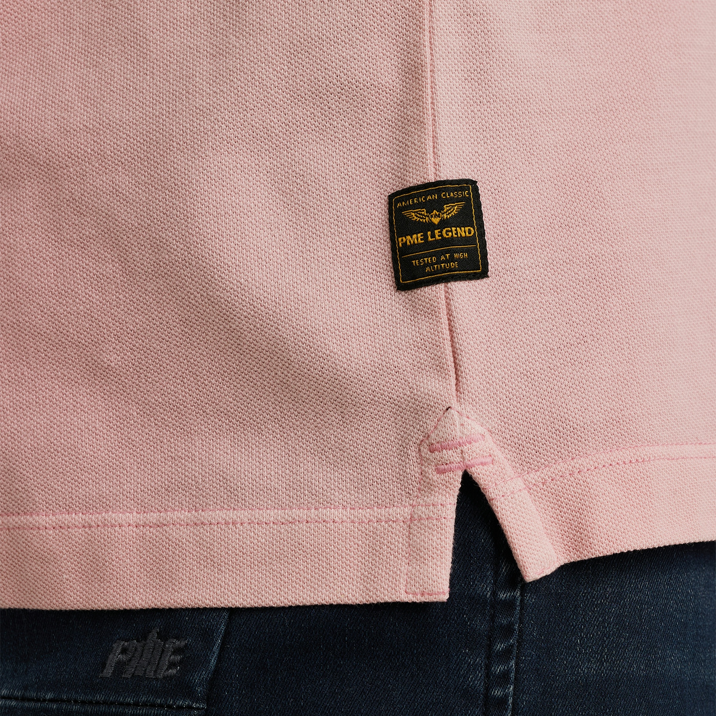 PME LEGEND Poloshirt »Short sleeve polo garment dyed pique«, mit Logo Stickerei