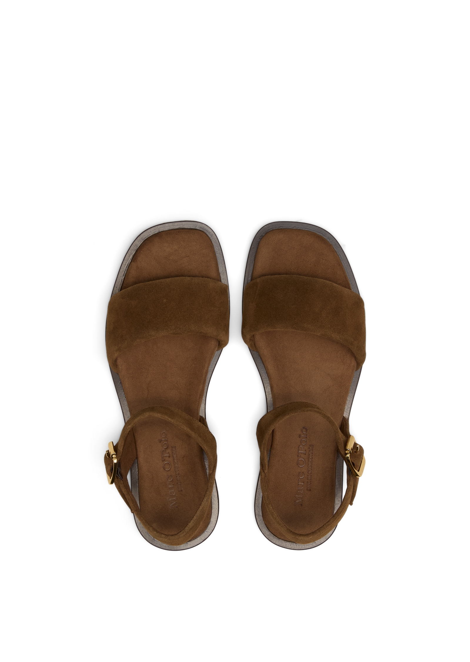 Marc O'Polo Sandale »aus softem Veloursleder«