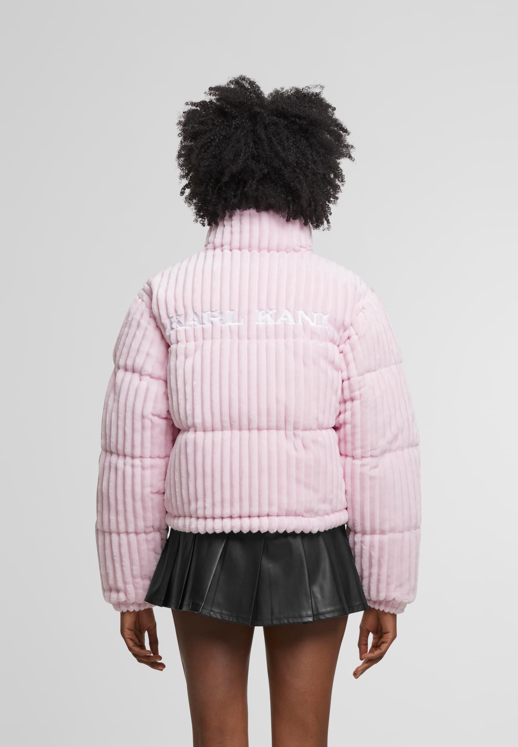 Karl Kani Cordjacke »Karl Kani Og K Corduroy Short Puffer Jacket«, (1 St.), ohne Kapuze