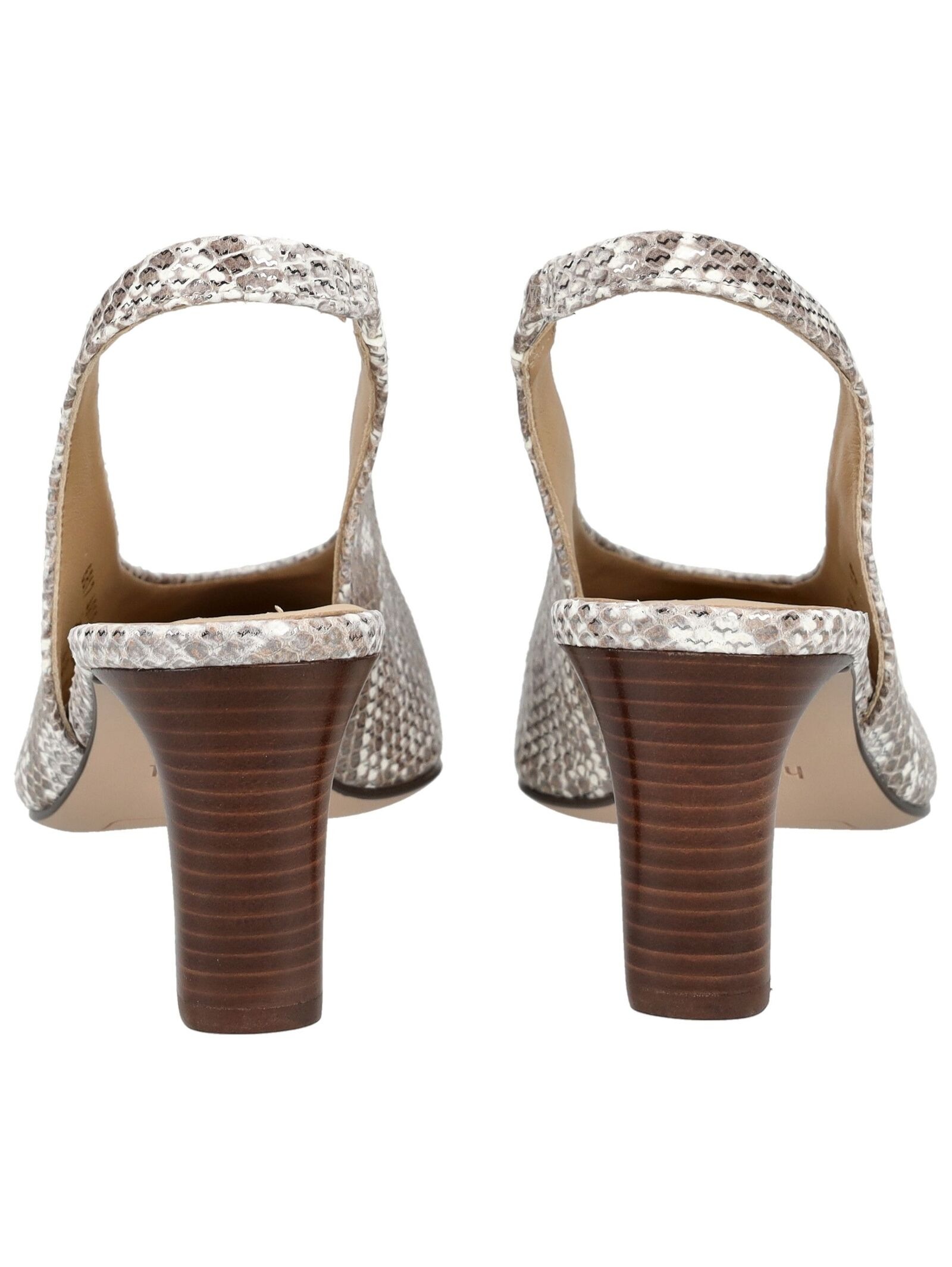 High-Heel-Pumps HÖGL "Högl Pumps Leder", Damen, Gr. 38, beige (taupe), Leder, Schuhe 3