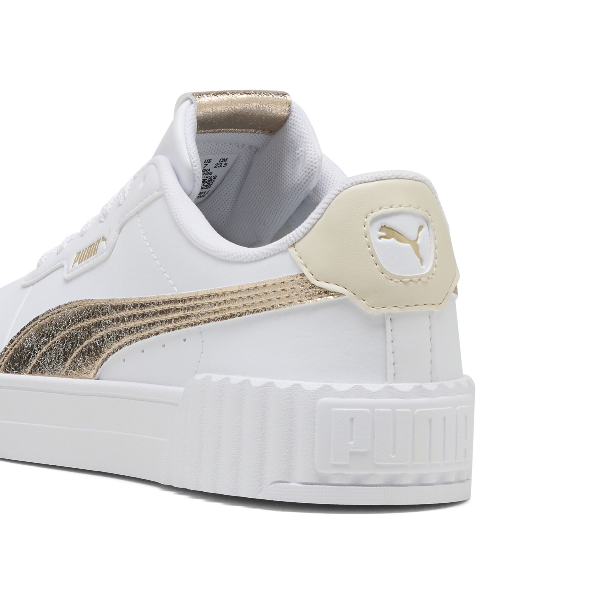 PUMA Sneaker »Carina 3.0 Metallic Whisper Sneakers Damen«