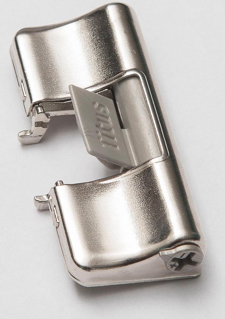 Türdämpfer, silber, SET ONE BY MUSTERRING, Türdämpfer, "TACOMA", für die Vitrinen, High- und Sideboards TACOMA und York Schlafen