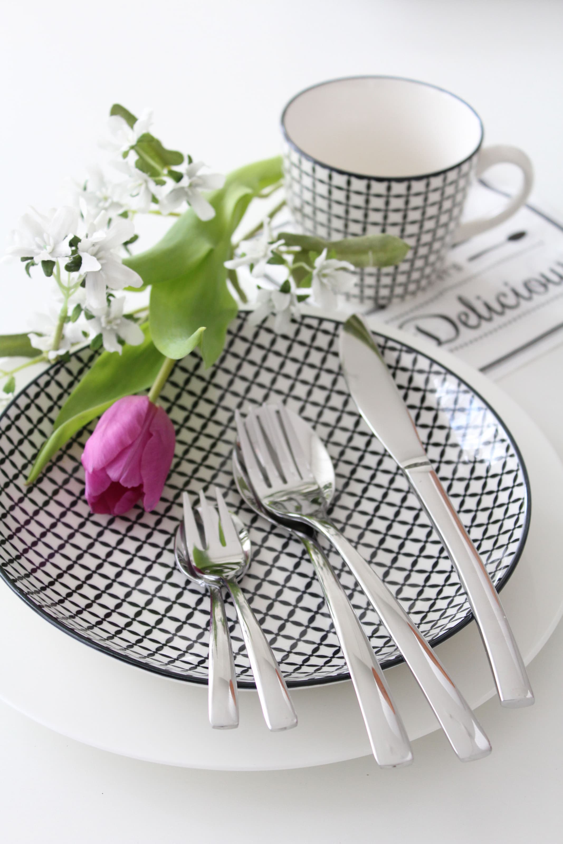 Mulex Besteck-Set »Vermont«, (Set, 60 tlg.), chlichtes Design, stimmige Proportionen