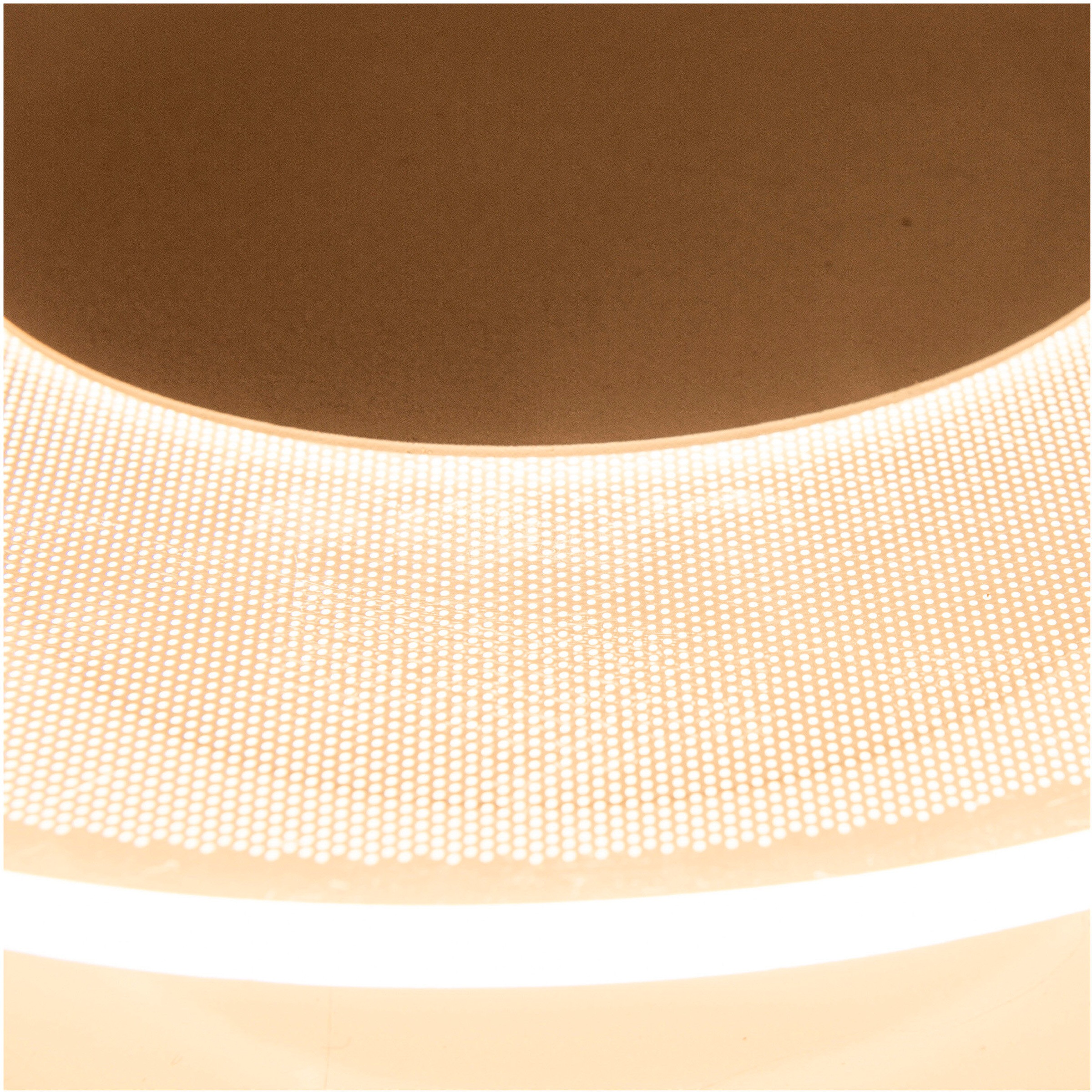 näve LED Deckenleuchte »Modesto«, 1 flammig, Leuchtmittel LED-Modul | LED fest integriert, weiß- satiniert, 3-Stufen dimmbar über Wandschalter, 60 warmweiße LED