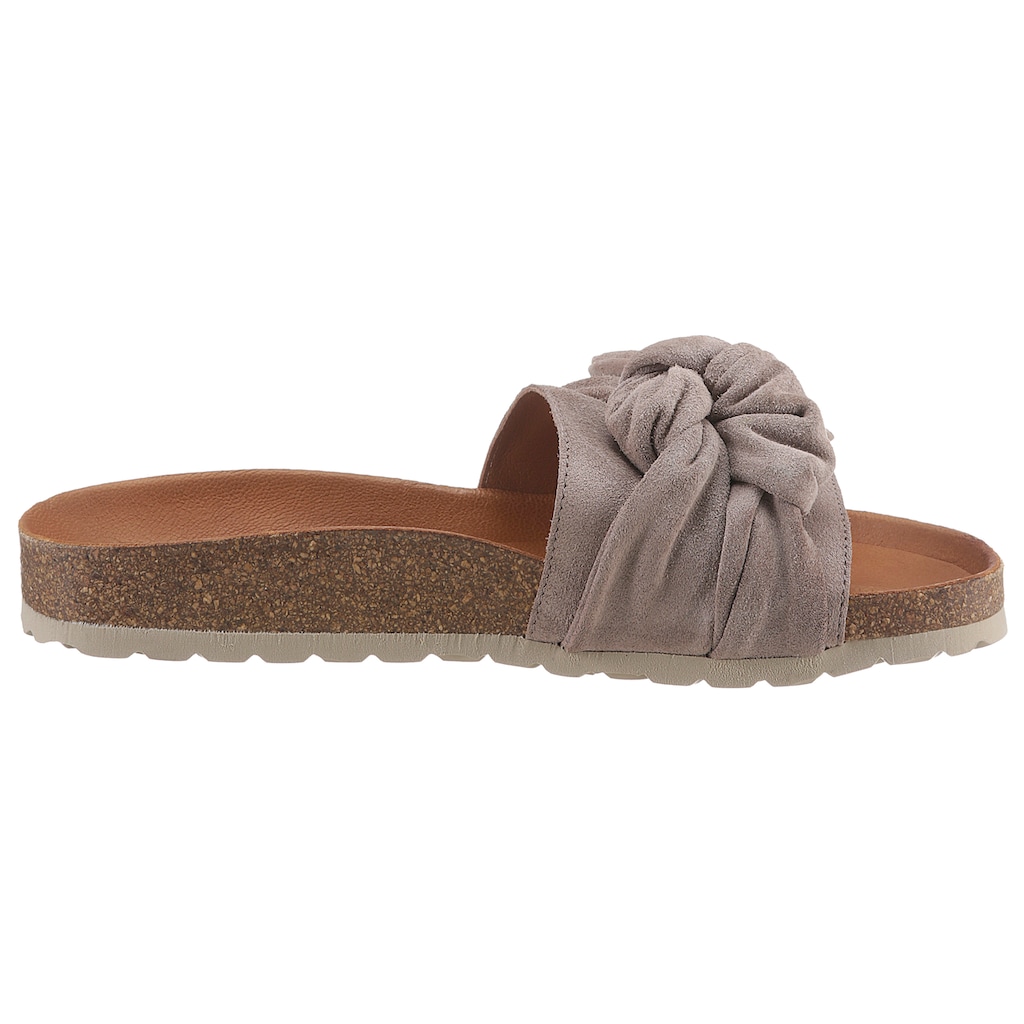 VERBENAS Pantolette »Roxy Roda«, Sommerschuh, Schlappen, Strandschuh zum Schlupfen