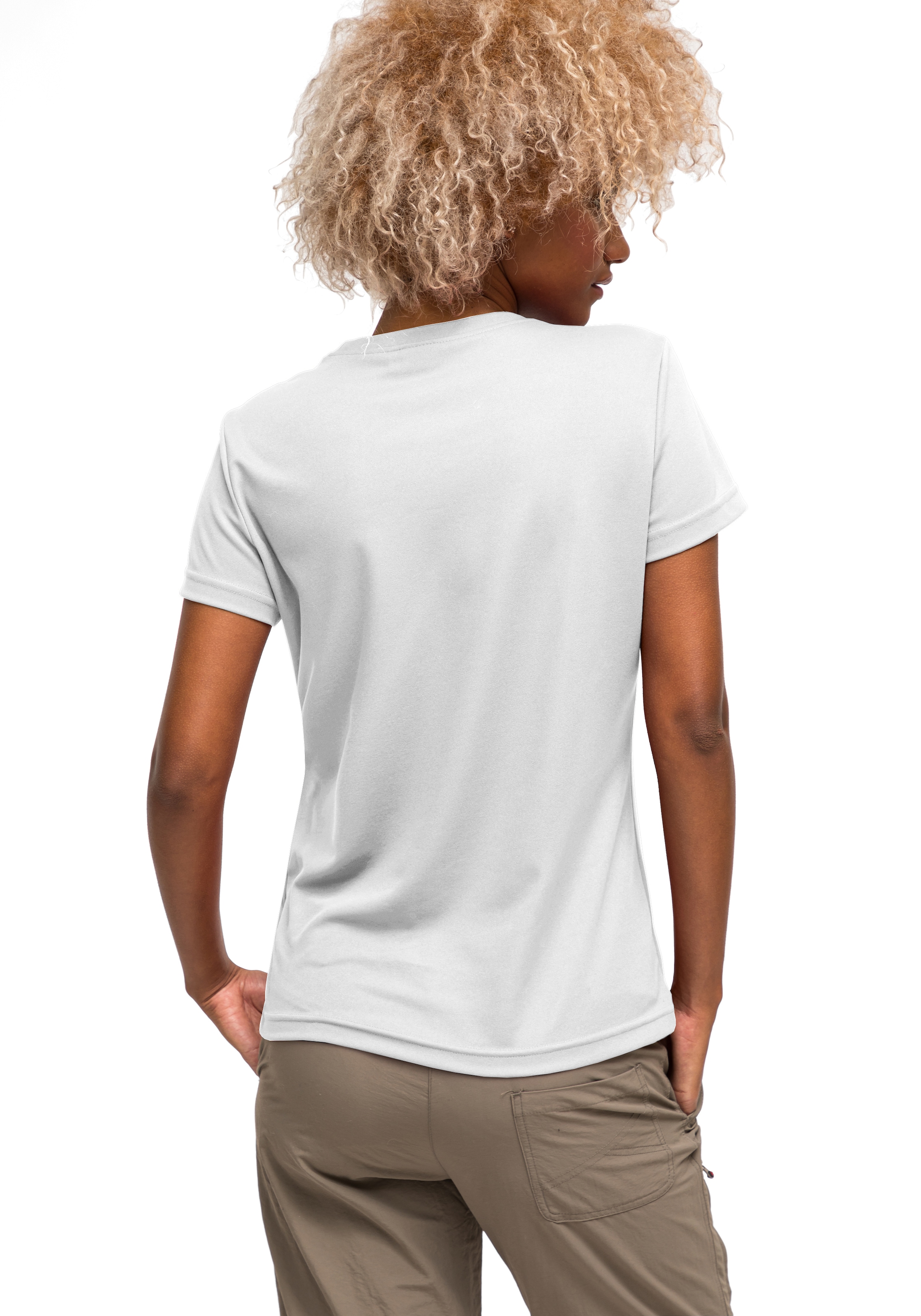 Maier Sports T-Shirt »Waltraud« Damen Kurzarmshirt, leichtes Sommer Funktionsshirt, Rundhals, Reg Fit