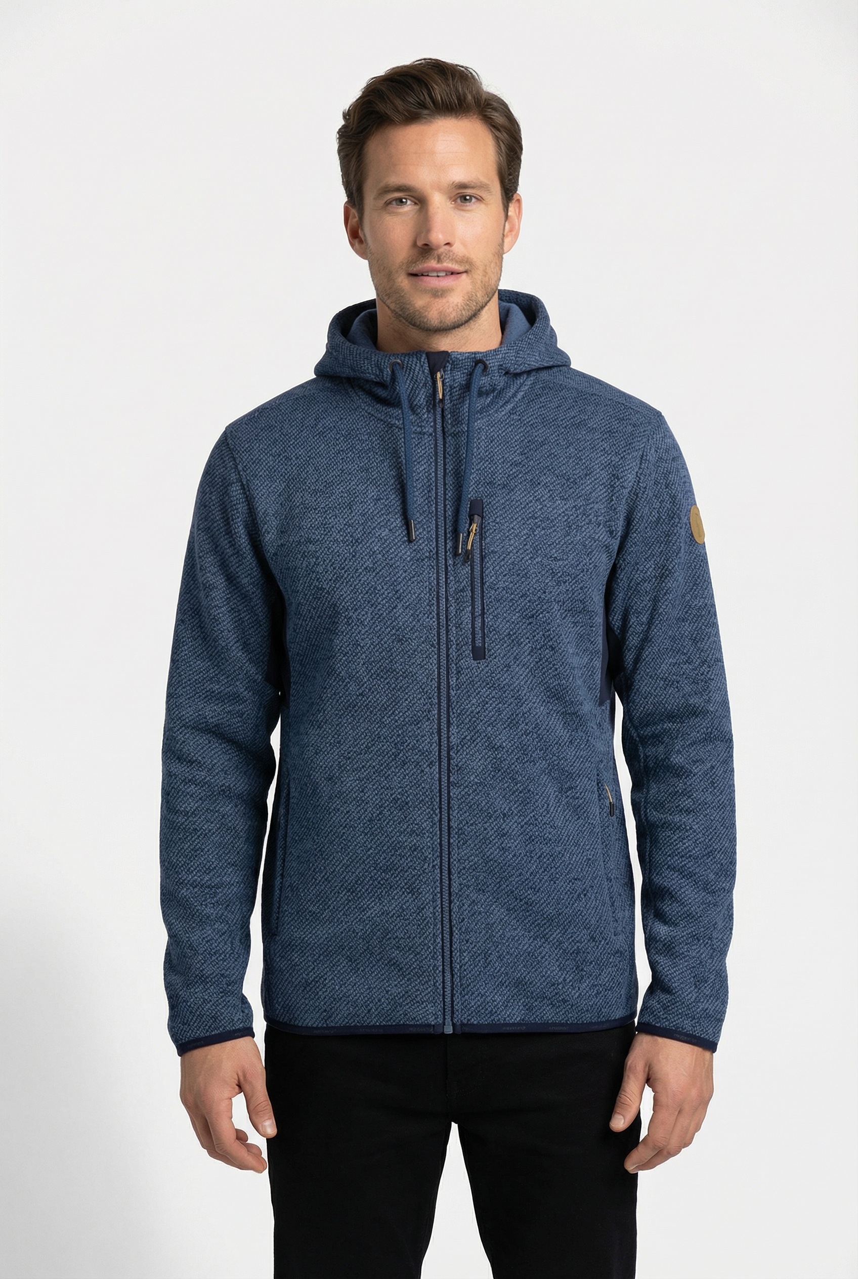 Icepeak Fleecejacke "MANAWA" schnell trocknendes Obermaterial aus Polyester, auch in großen Größen