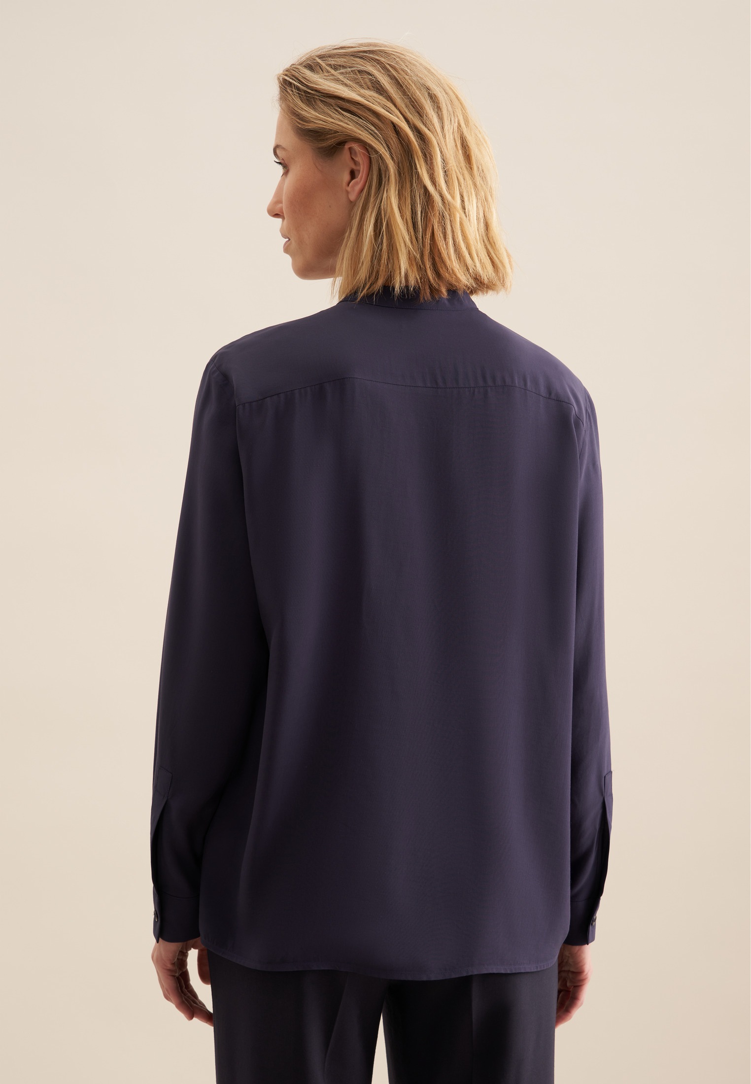 seidensticker Klassische Bluse »Schwarze Rose« Tunika Uni