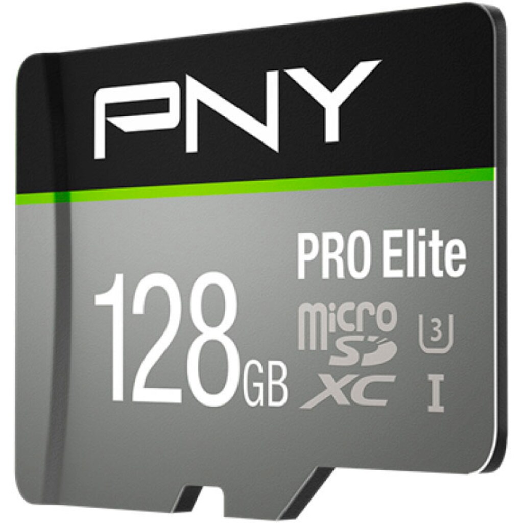 PNY Speicherkarte »PRO Elite«, (UHS Class 3 100 MB/s Lesegeschwindigkeit)