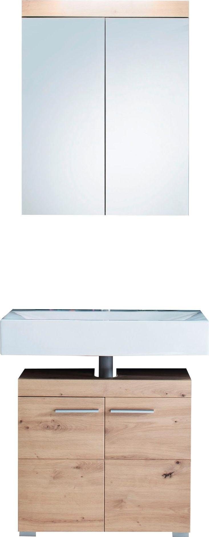 welltime Badmöbel-Set "Avena" Set, 2 Stk. tlg. günstig online kaufen