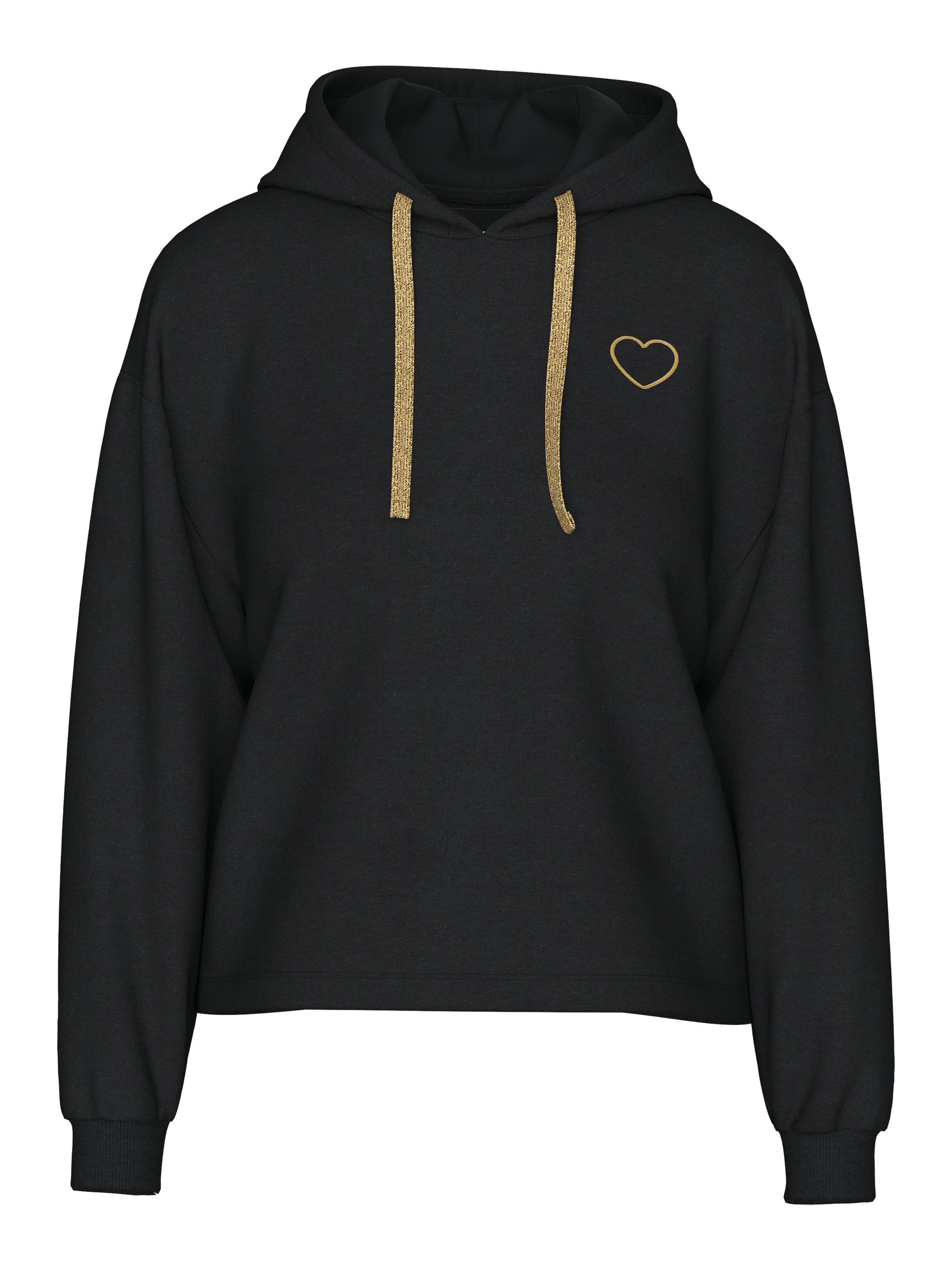 pieces Kapuzensweatshirt »PCCHILLI LS HEART HOODIE NOOS BC«