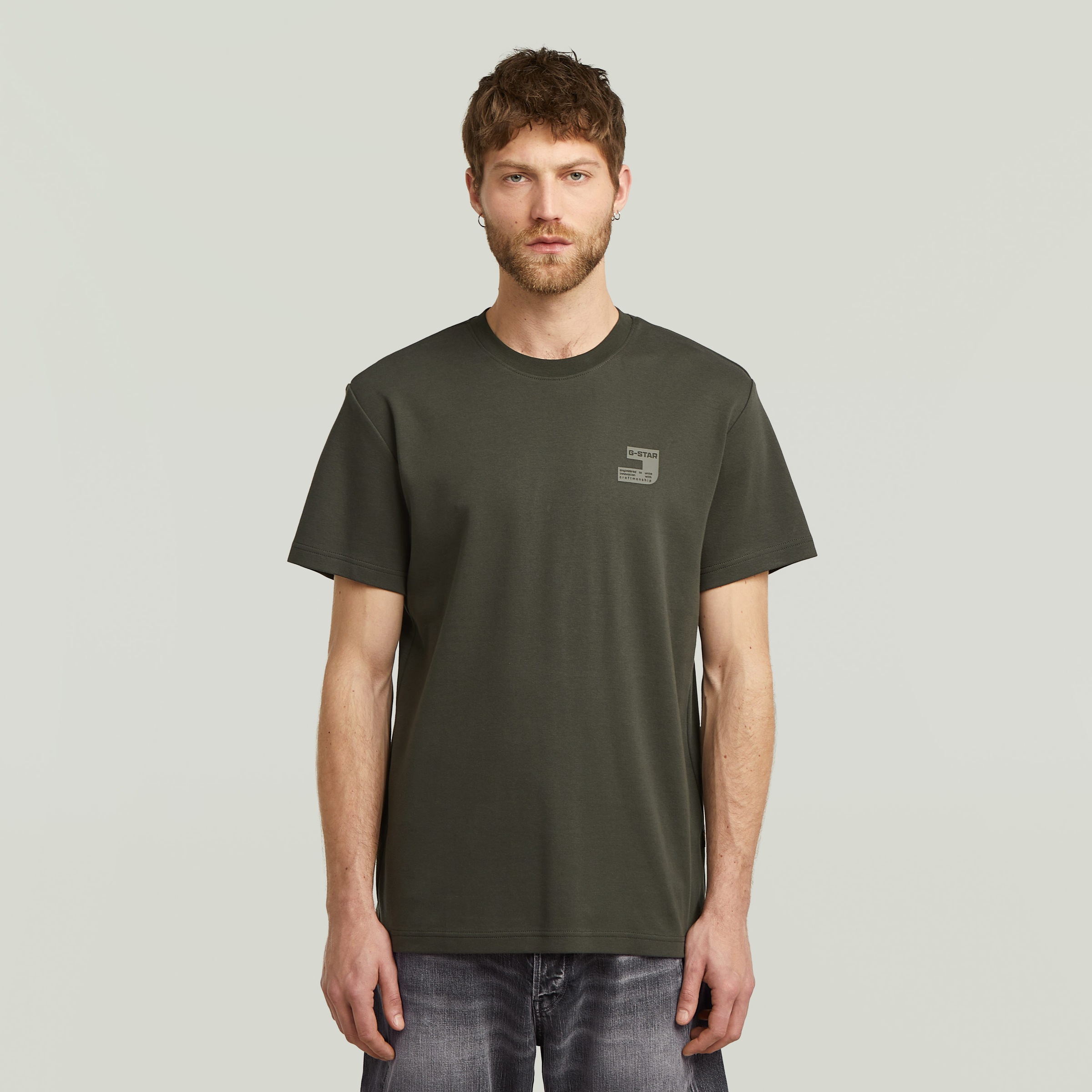 G-STAR T-Shirt "Chest Logo", Rundhals, Regular Fit günstig online kaufen