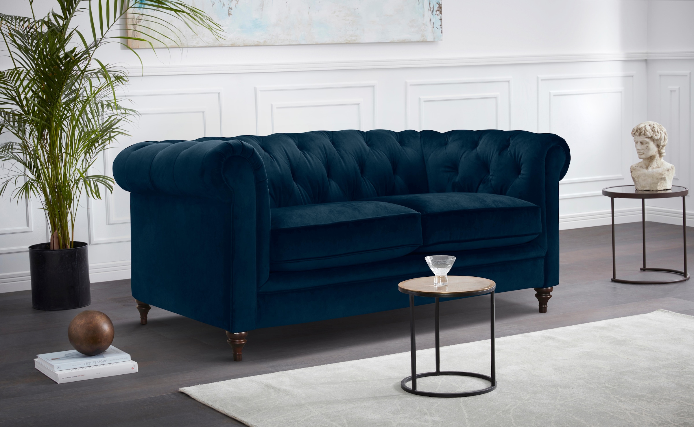 Home affaire Chesterfield-Sofa »Chambal«, mit klassischer Knopfheftung