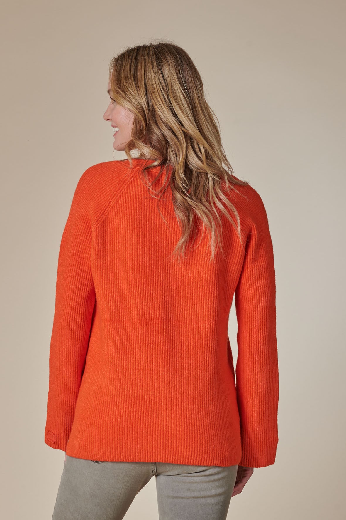 Zhrill Strickpullover »FREESA«, mit Logo Stickerei am Ärmel