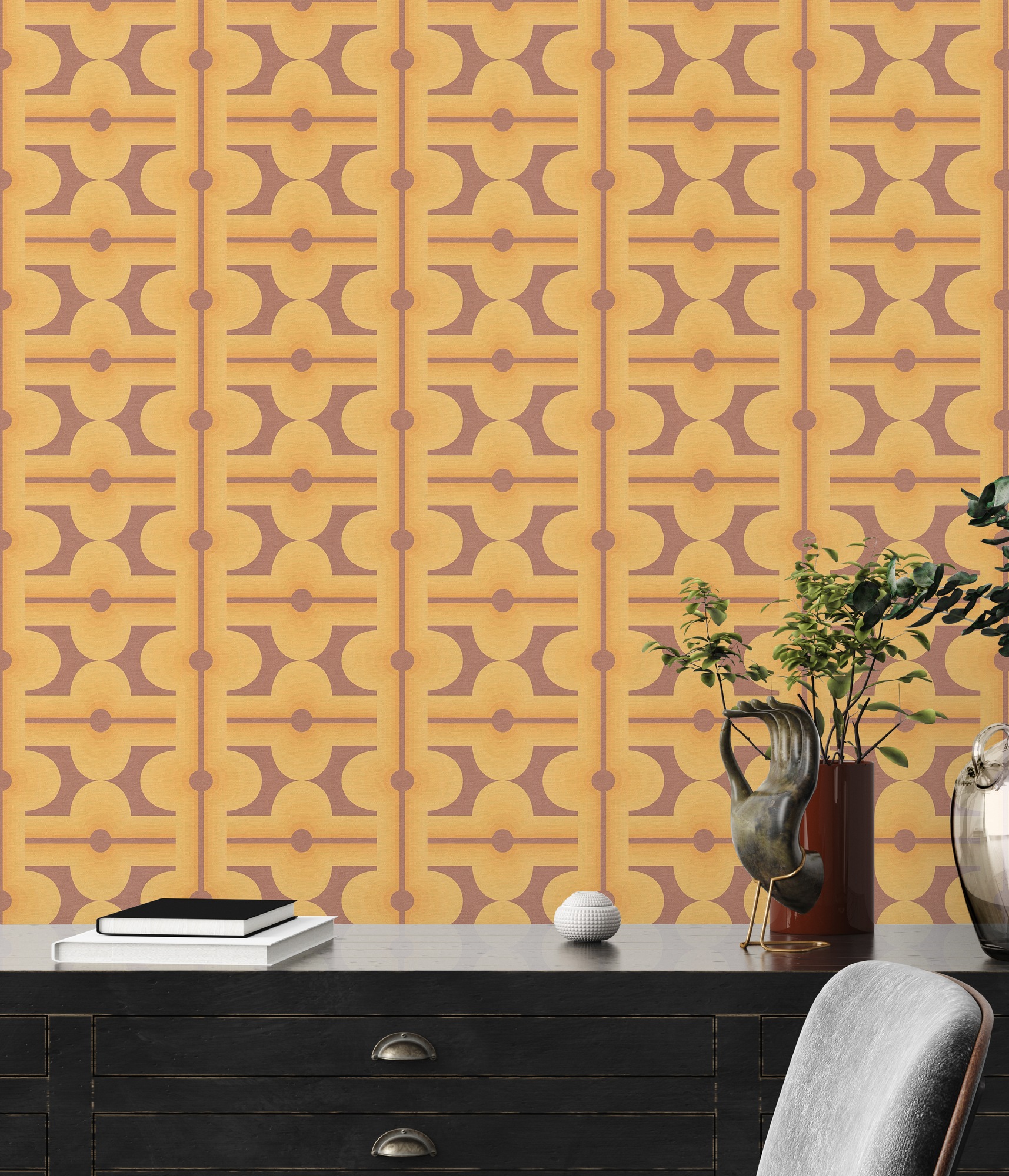A.S. Création Vliestapete »Retro Chic 3D-Tapete Mustertapete Vintage 3D«, matt, Vliestapete Kacheln für Schlafzimmer Küche Wohnzimmer 3D Design modern