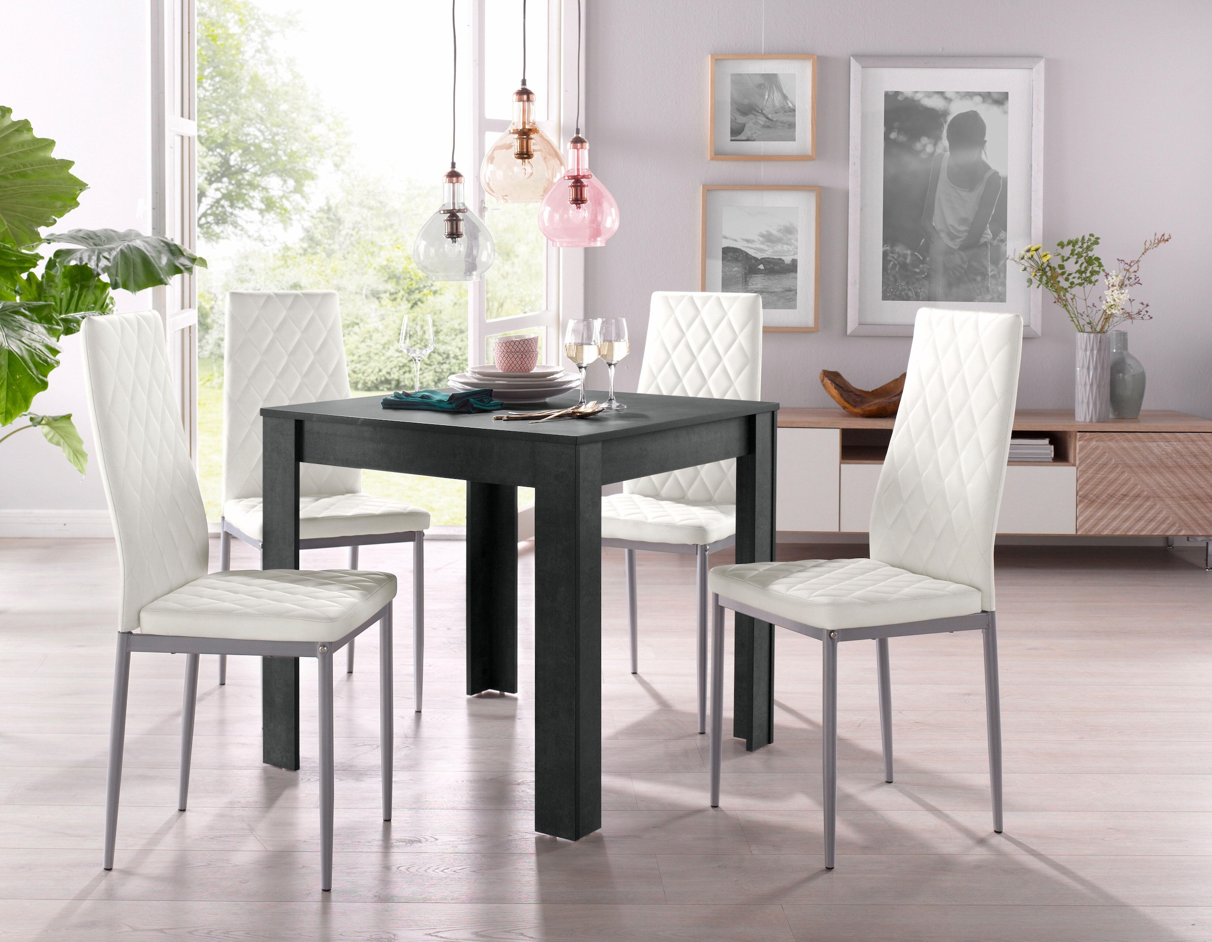 INOSIGN Esstisch »Meigh, TOPSELLER!«, aus Holzwerkstoff, Breite 80 cm